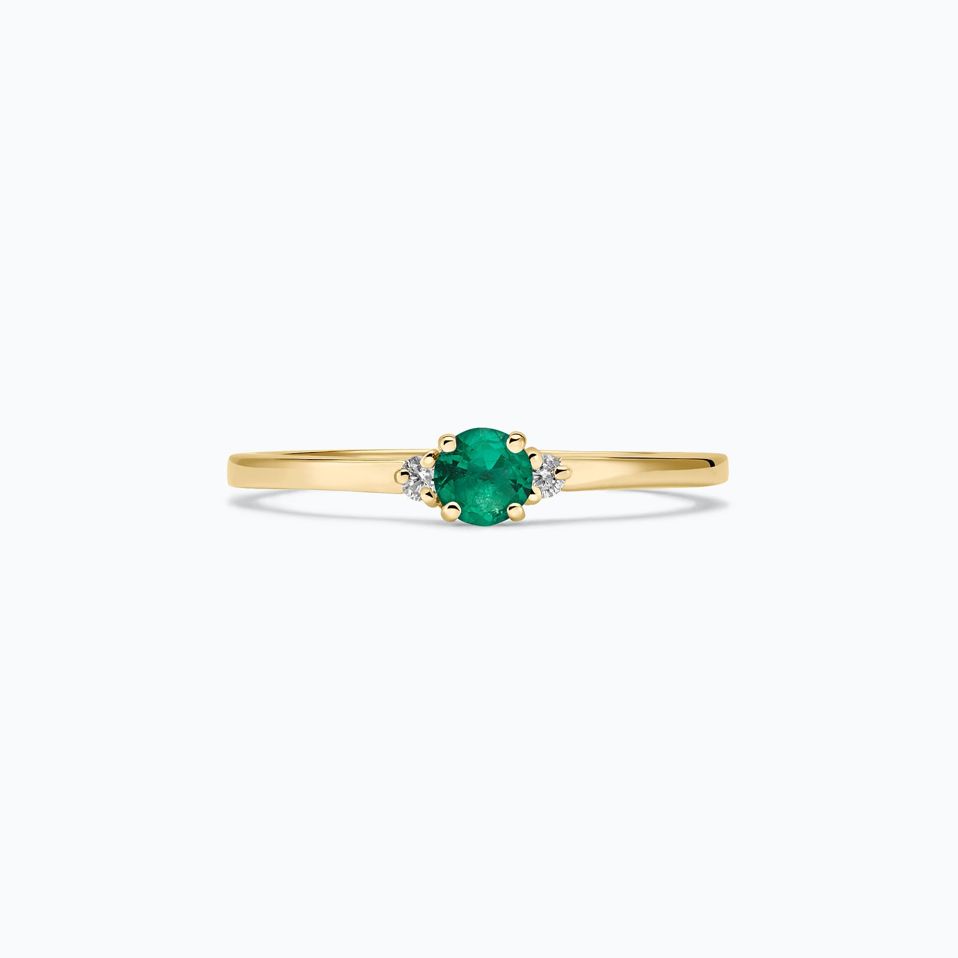 Solitaire Lolly Émeraude 3.5 mm