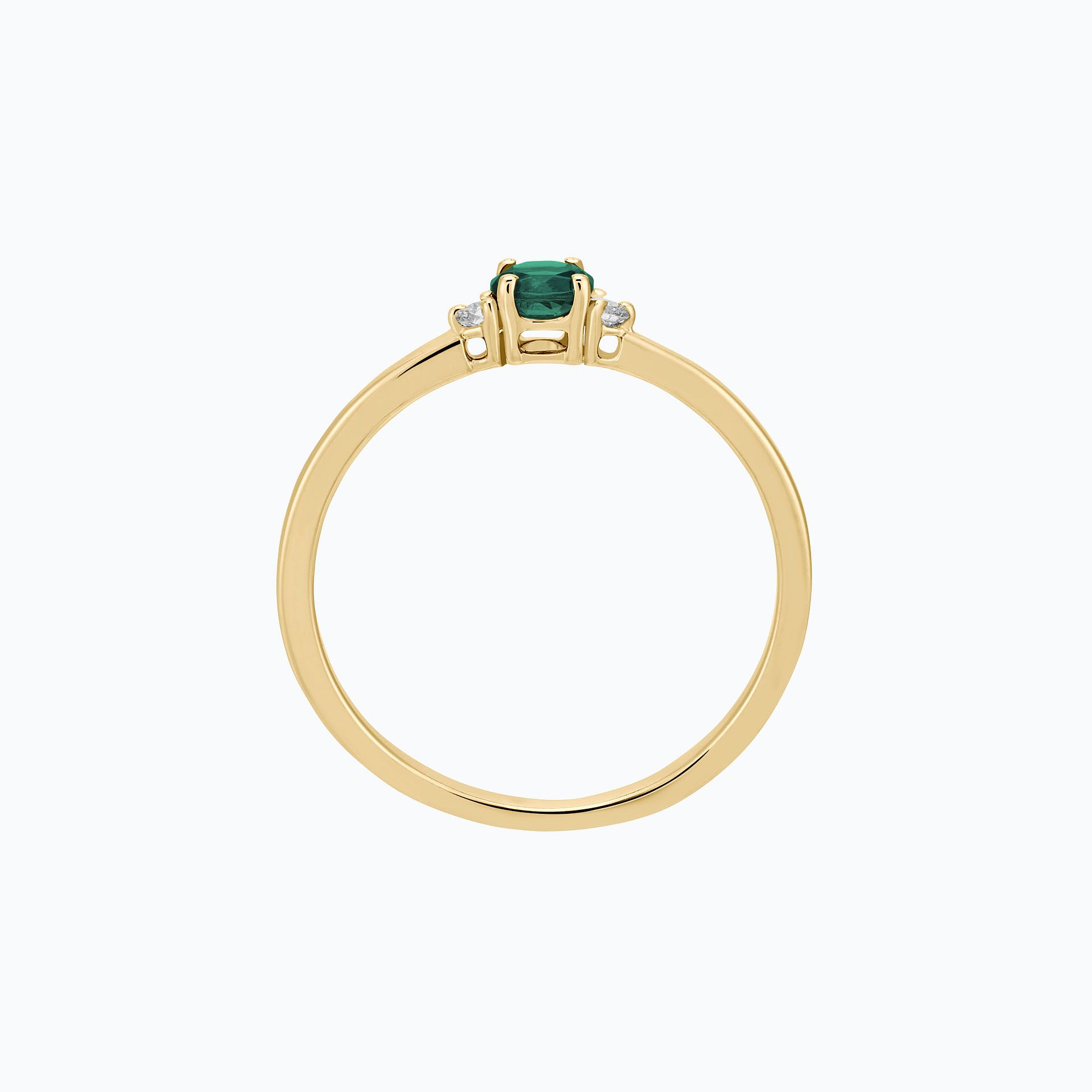 Solitaire Lolly Émeraude 3.5 mm