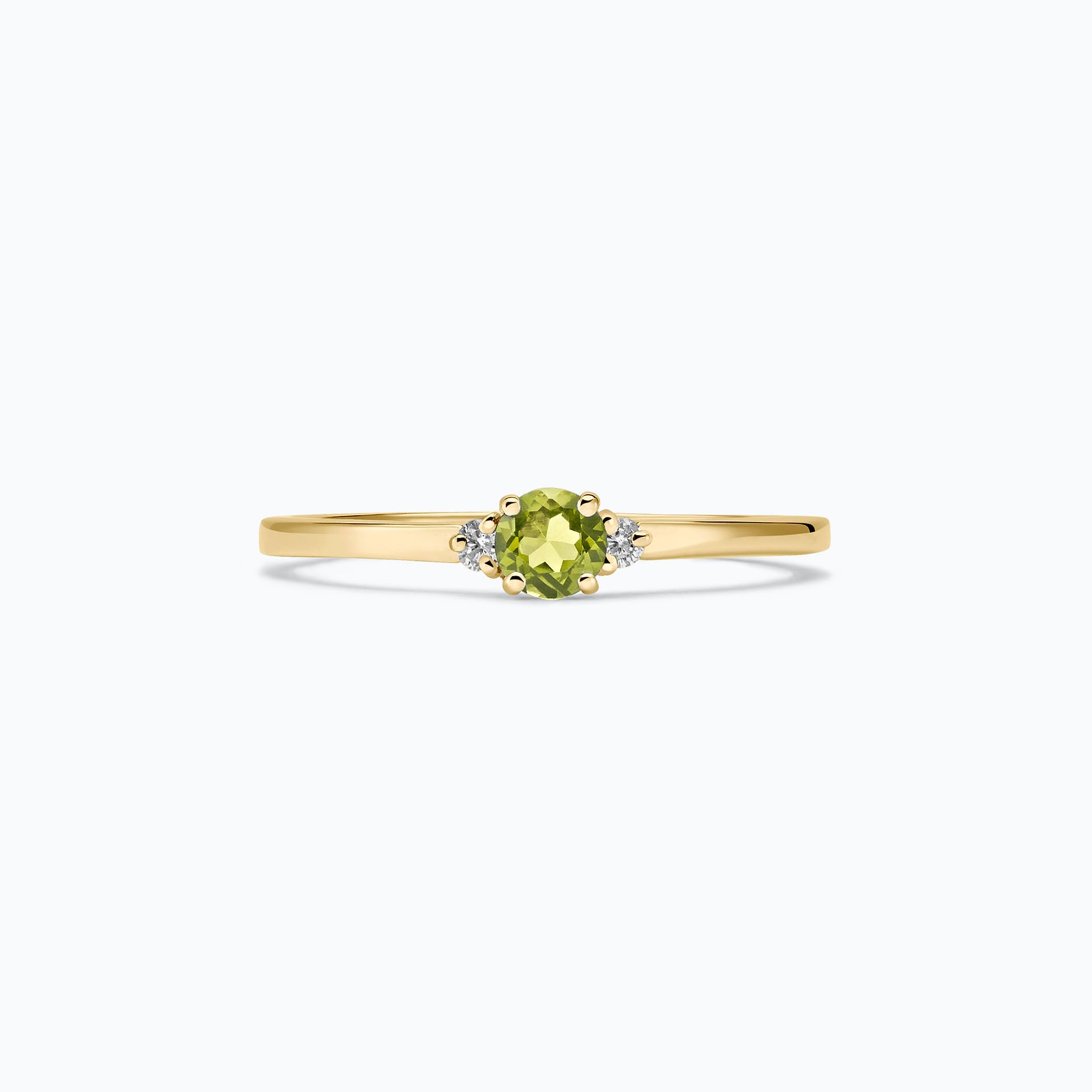 Solitaire Lolly Péridot 3.5 mm