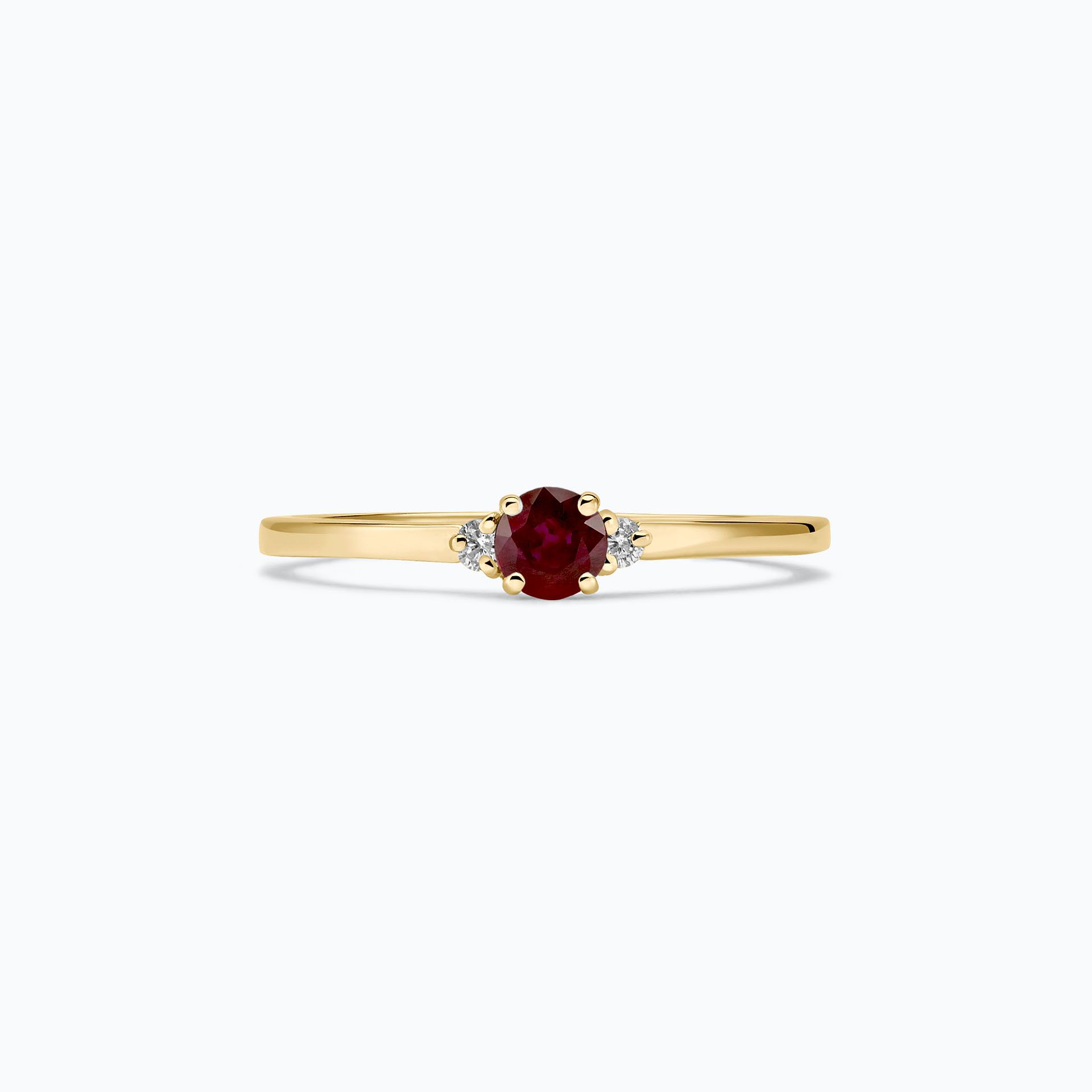 Solitaire Lolly Rubis 3.5 mm