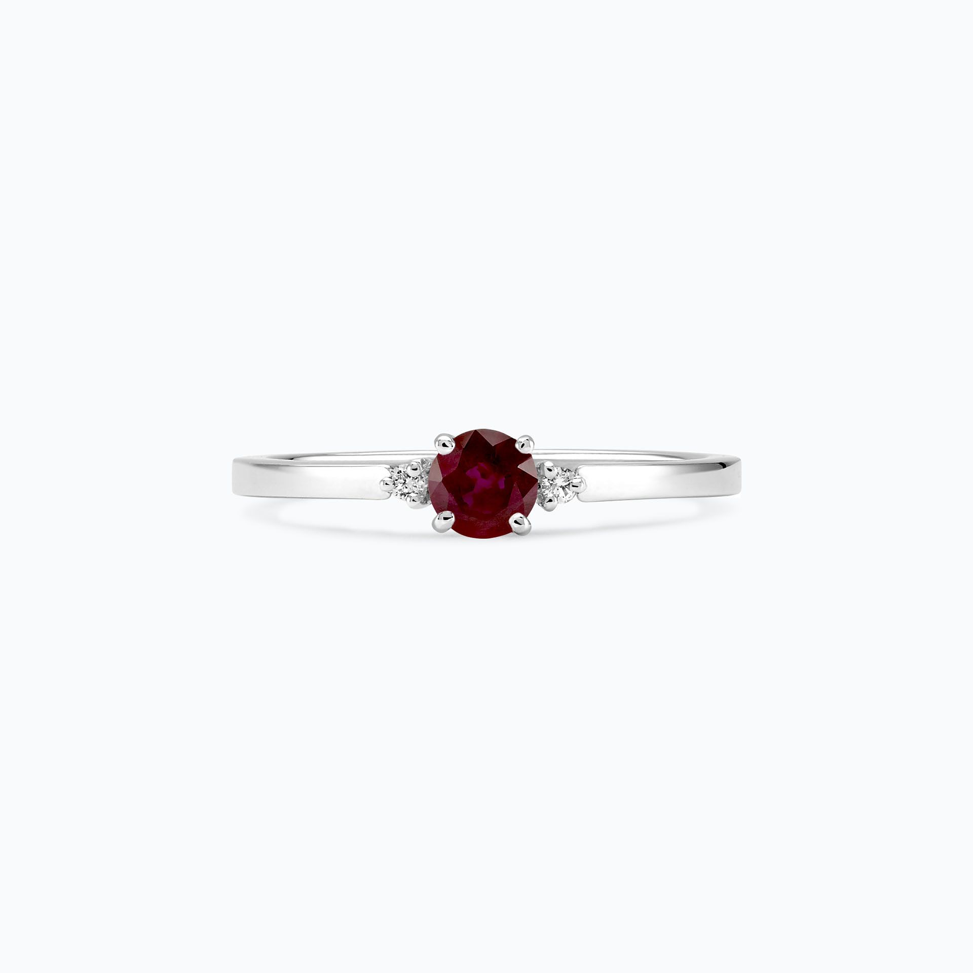 Solitaire Lolly Rubis 4.5 mm