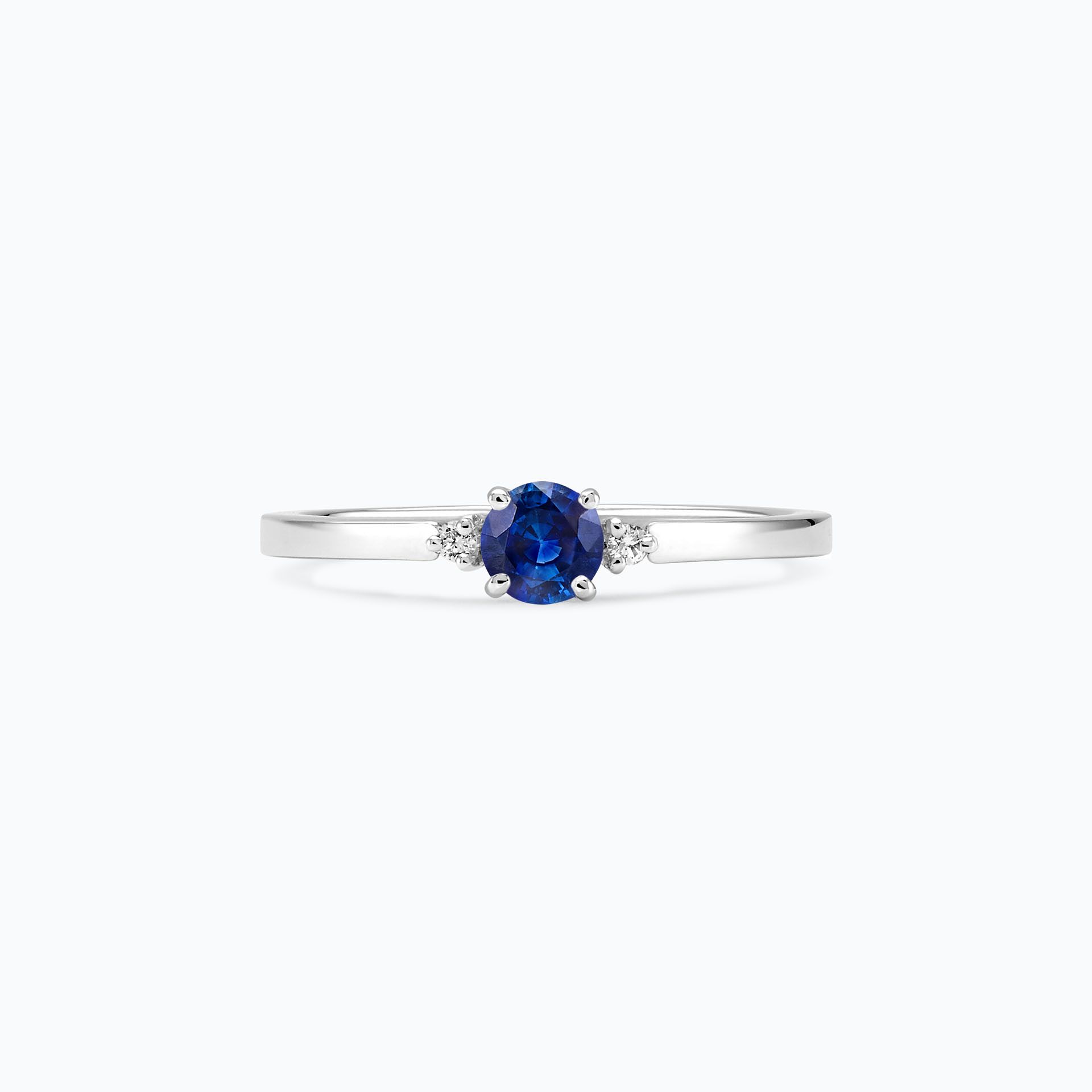 Solitaire Lolly Saphir 4.5 mm