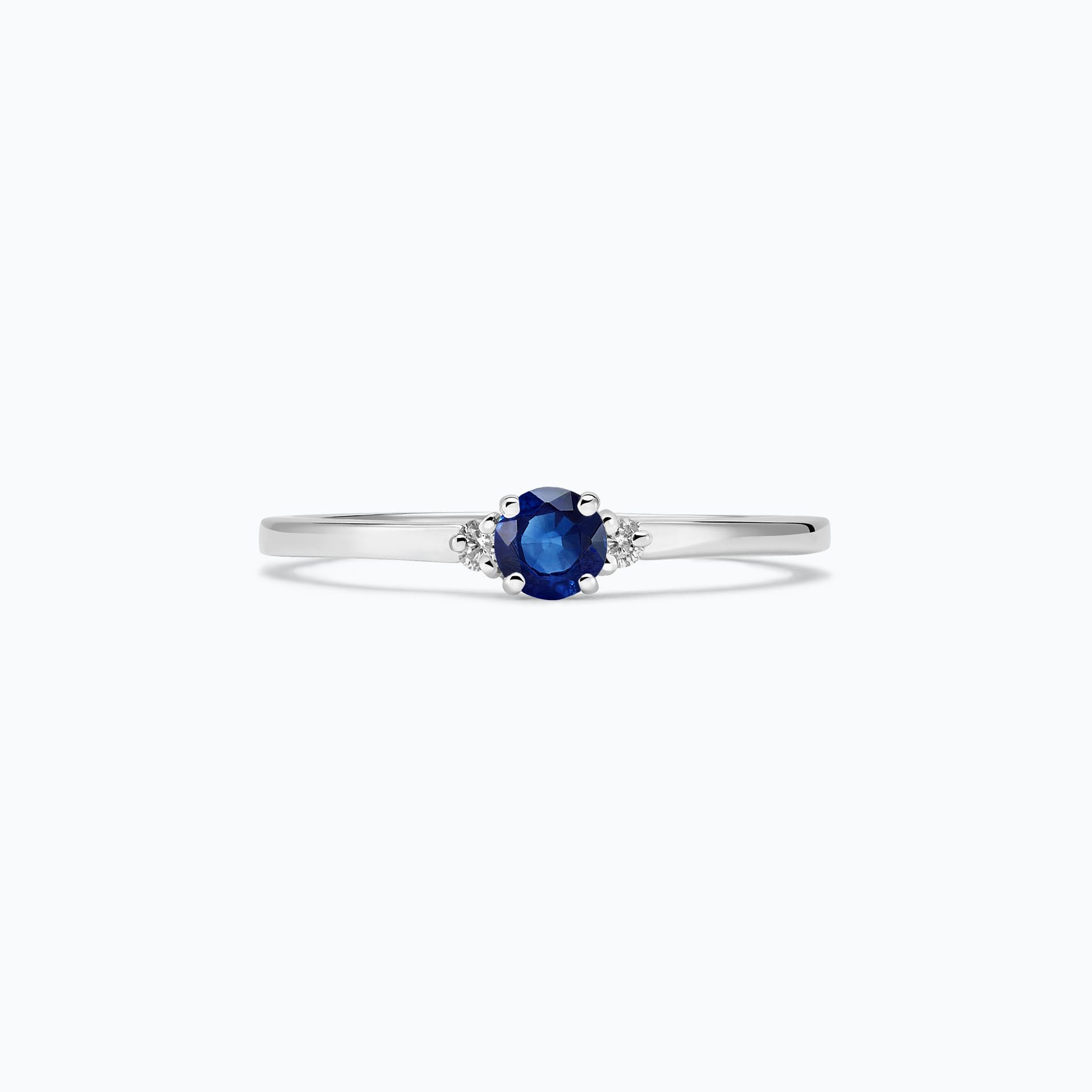 Solitaire Lolly Saphir 3.5 mm