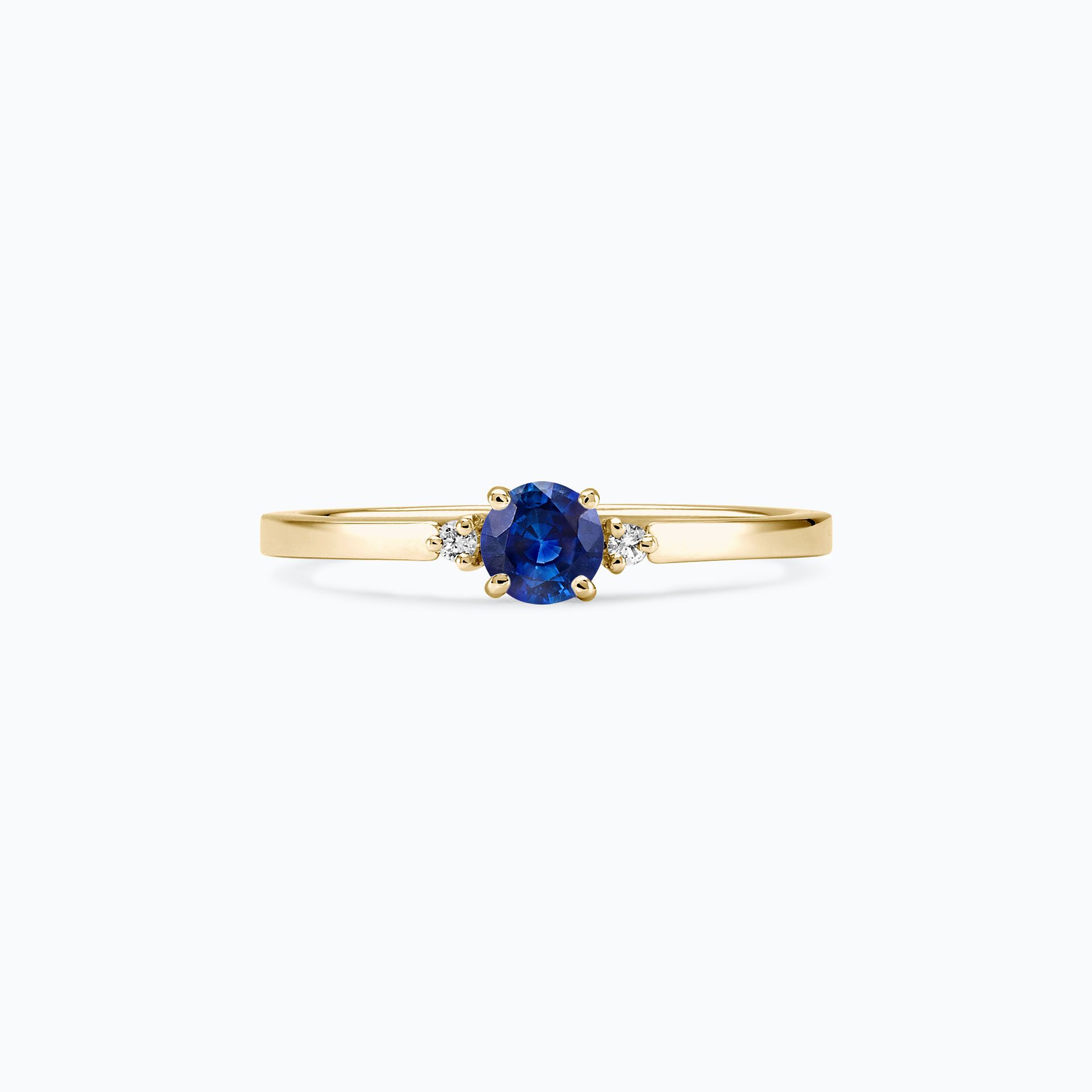 Solitaire Lolly Saphir 4.5 mm