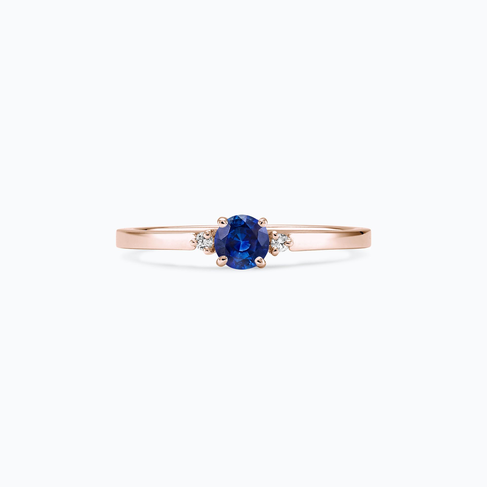Solitaire Lolly Saphir 4.5 mm