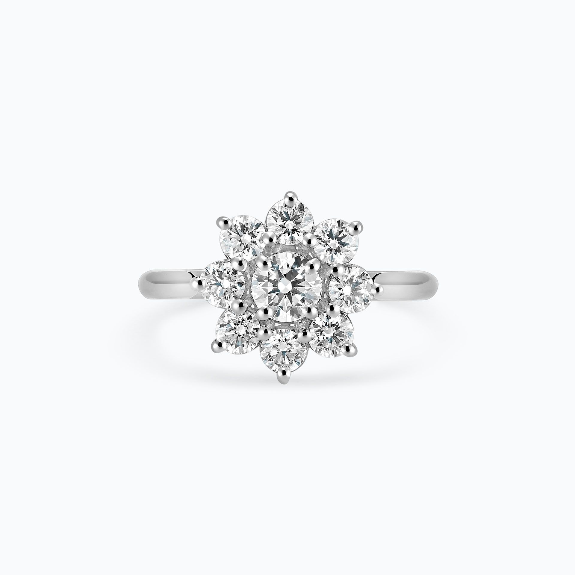 Solitaire Marguerite Étoilée Éclat