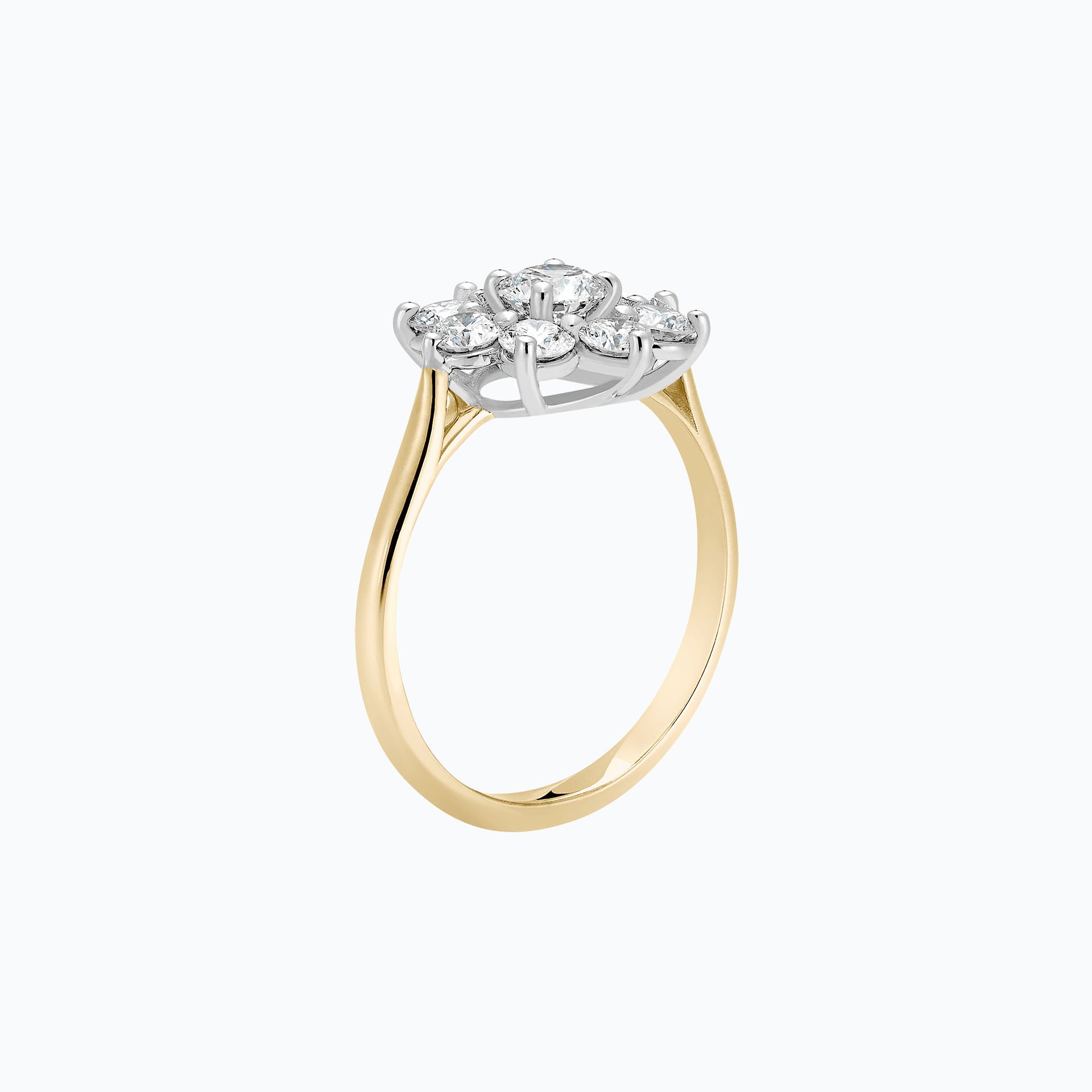 Solitaire Marguerite Étoilée Éclat