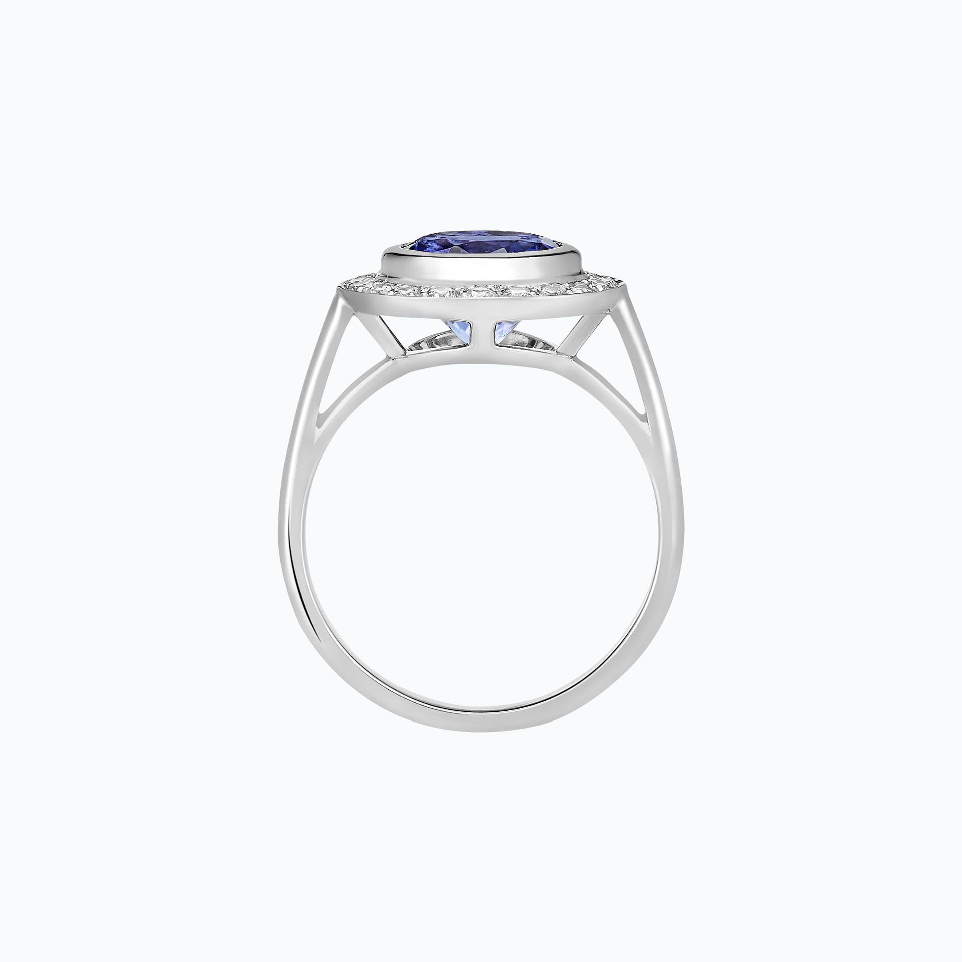 Solitaire Paris Tanzanite 8 mm