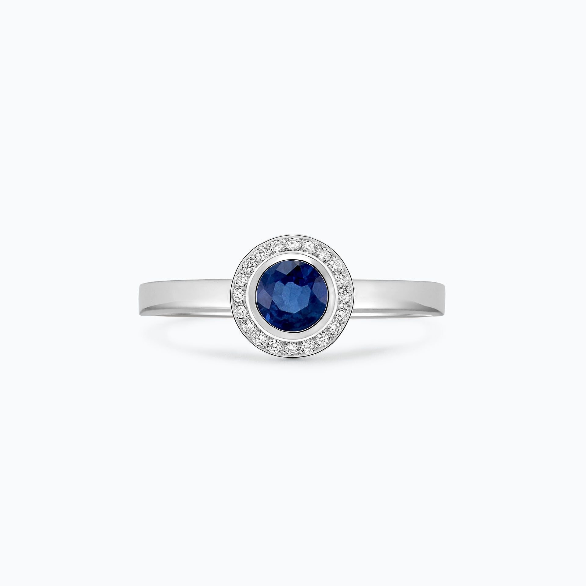 Solitaire Paris Saphir 4.5 mm