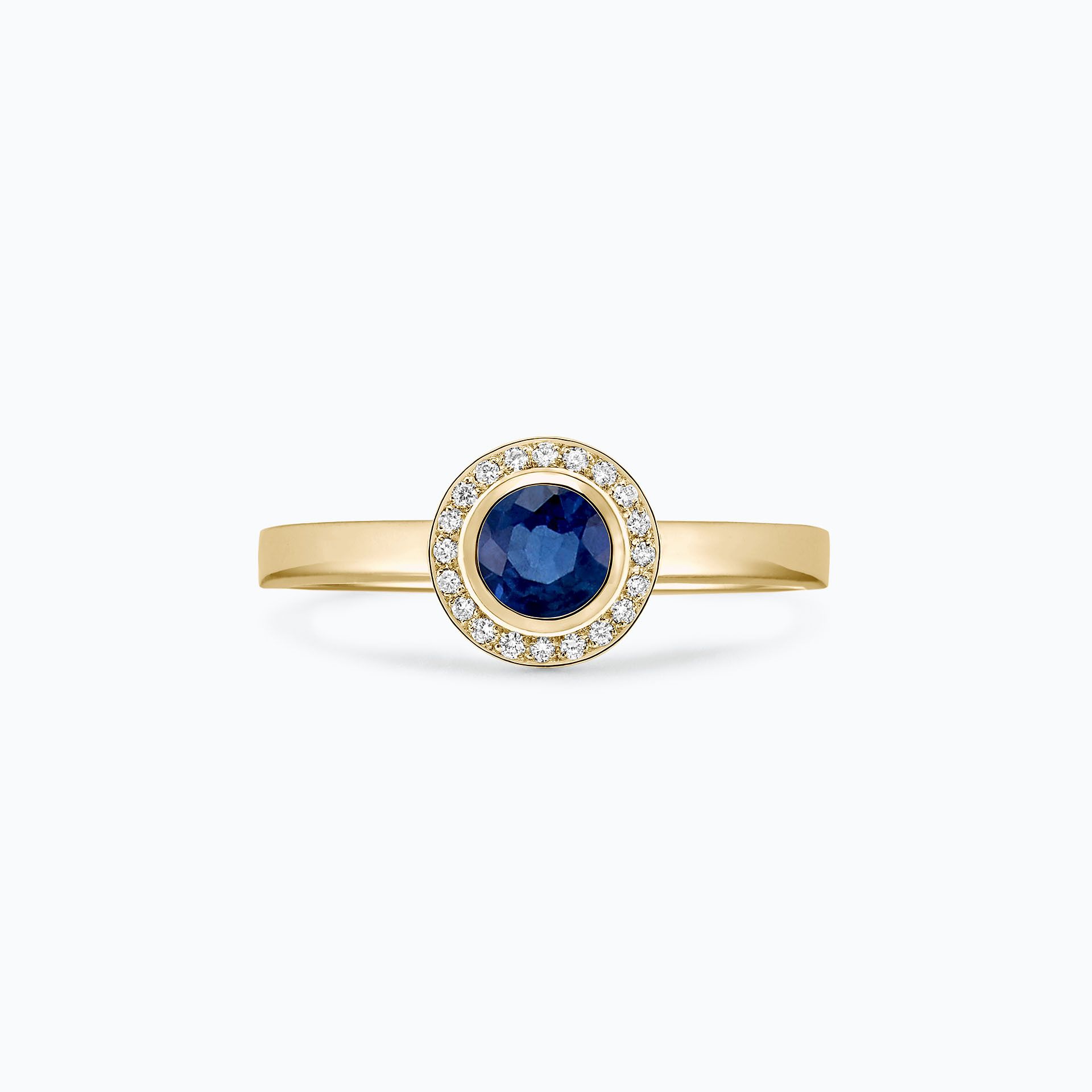 Solitaire Paris Saphir 4.5 mm