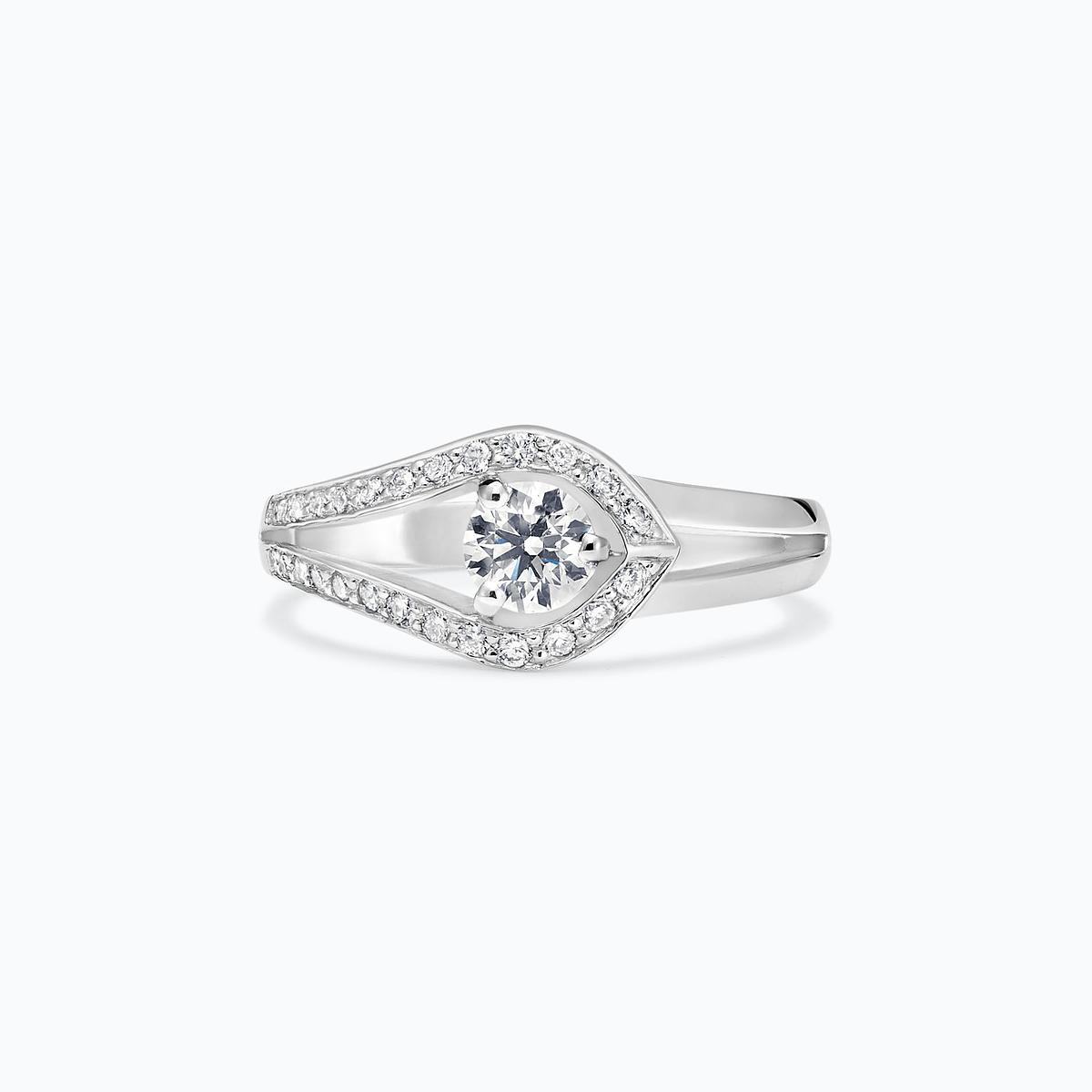 Solitaire Pavé Adoré