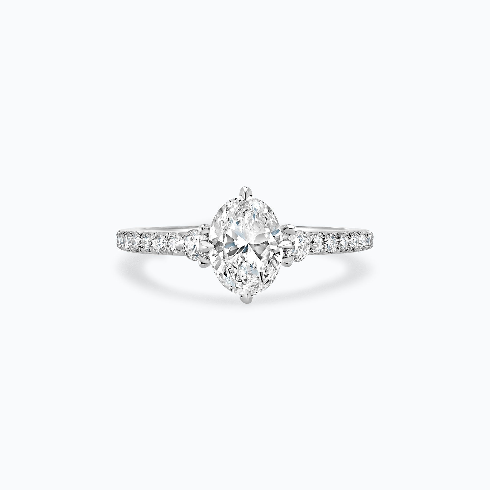 Solitaire Pavé Aïko