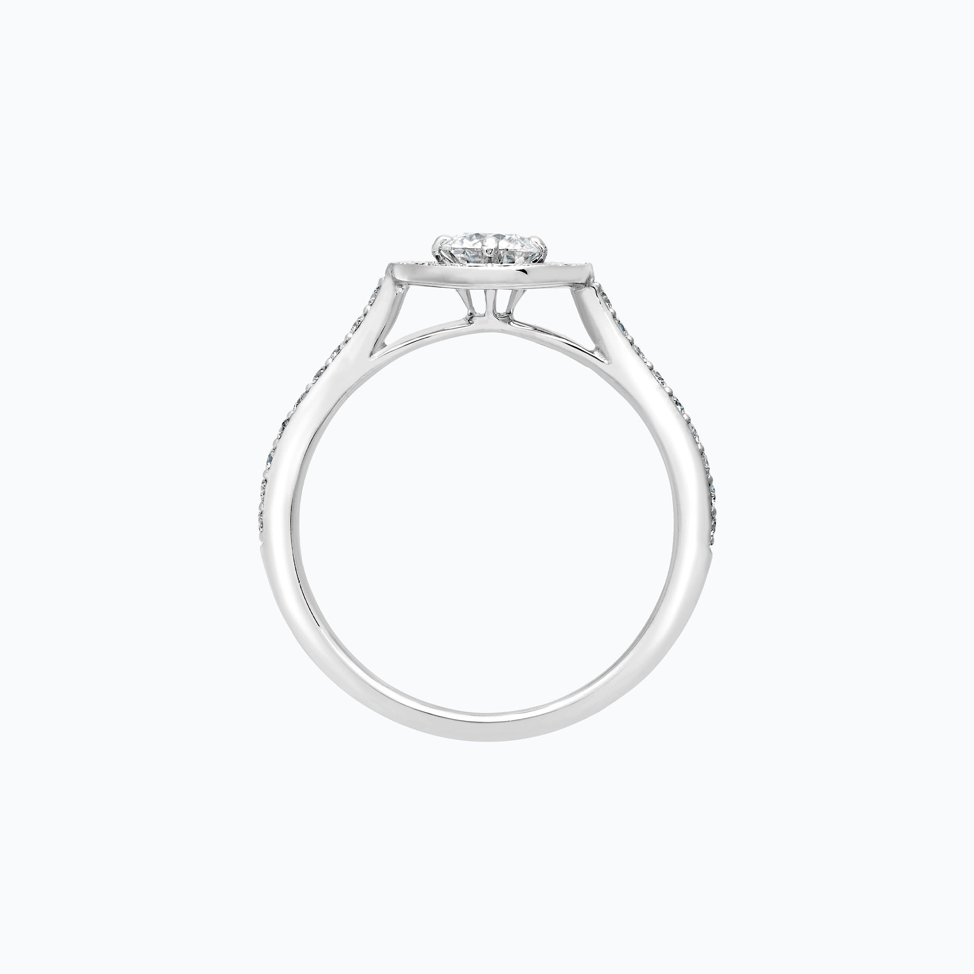 Solitaire Pavé Attraction