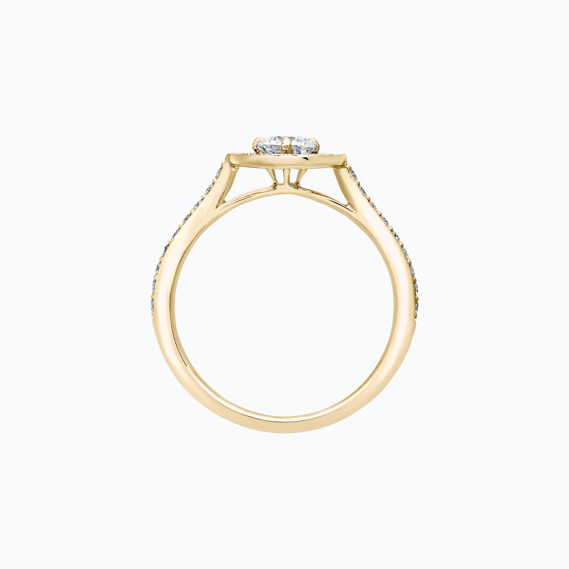 Solitaire Pavé Attraction