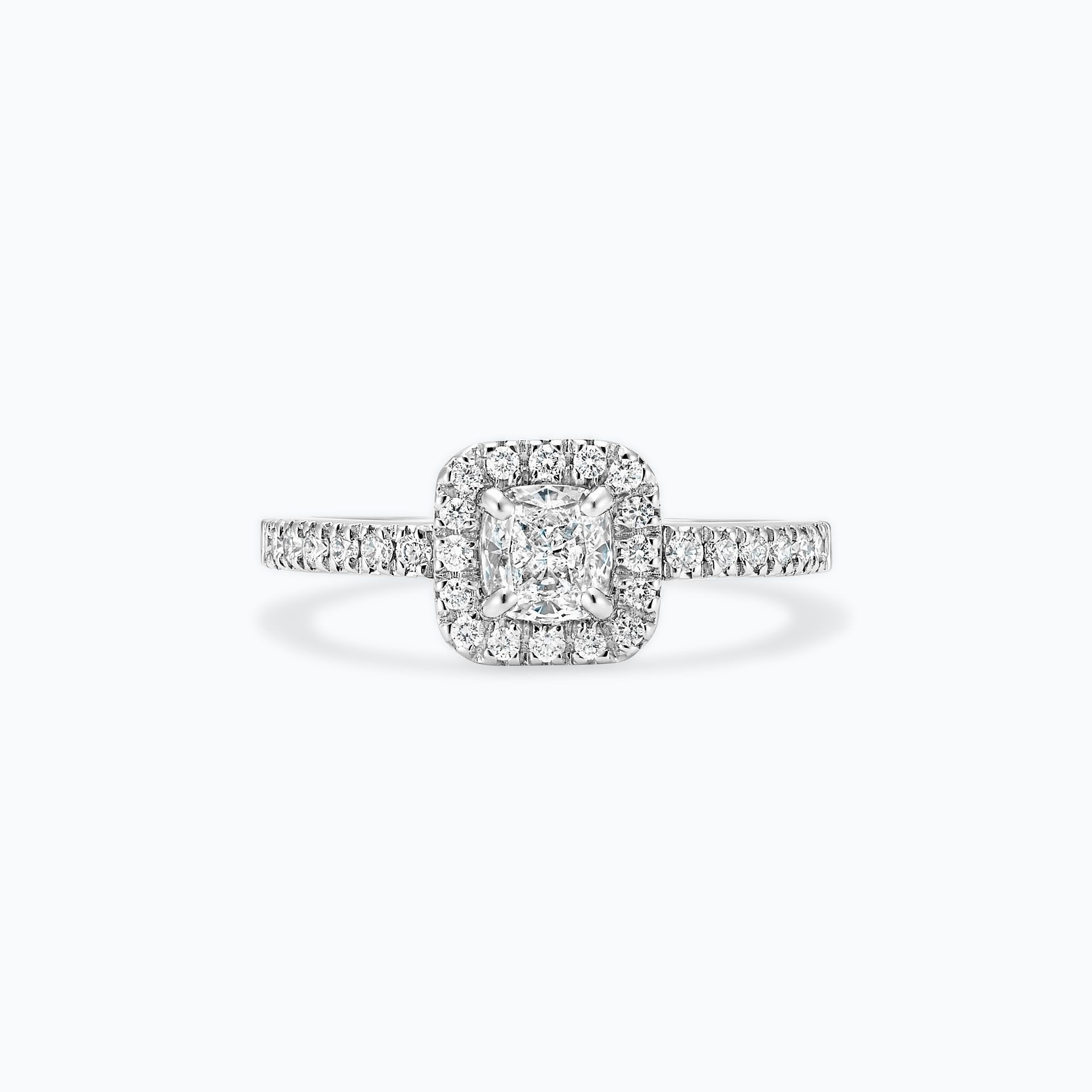 Solitaire Pavé Charlotte