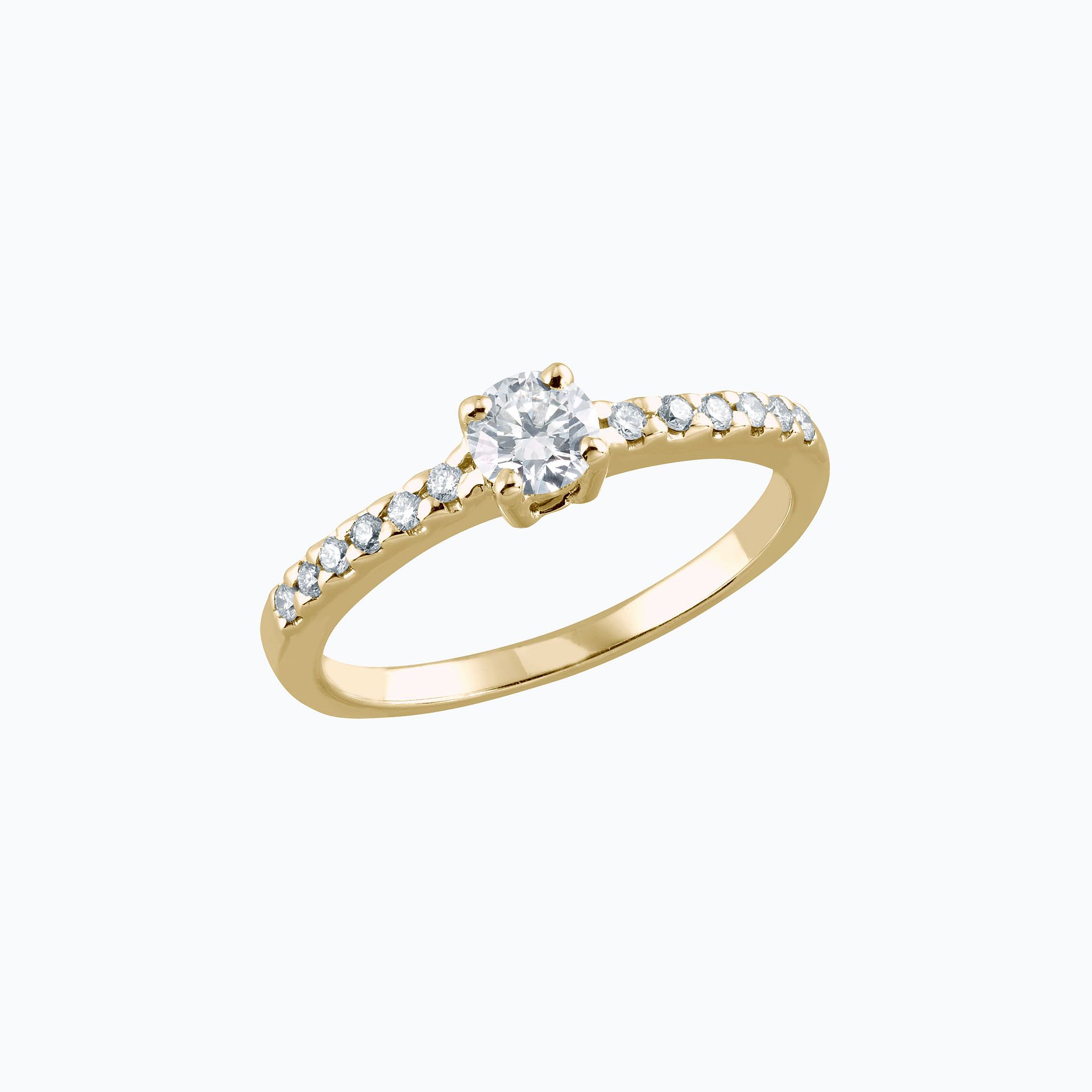 Solitaire Pavé Eden