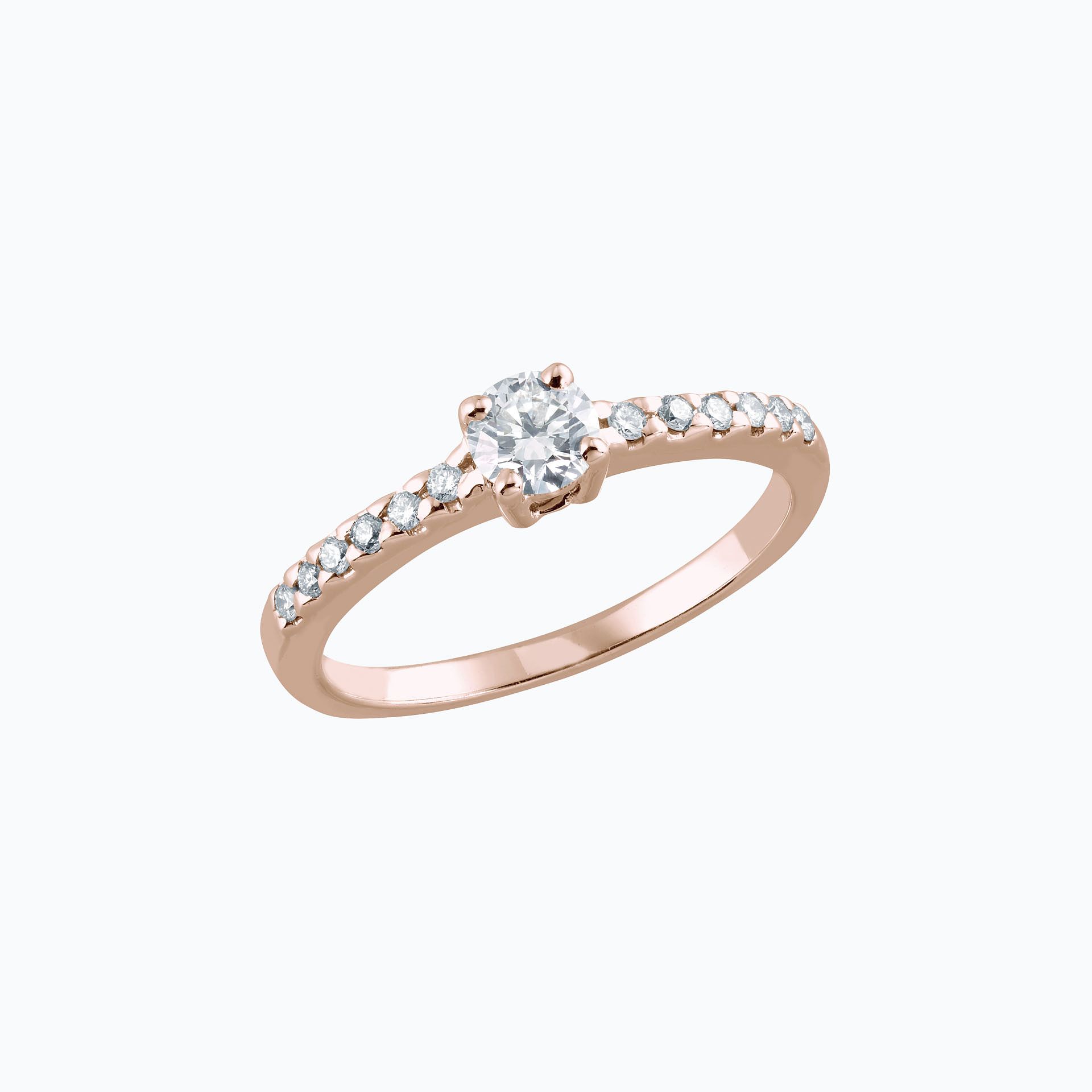 Solitaire Pavé Eden