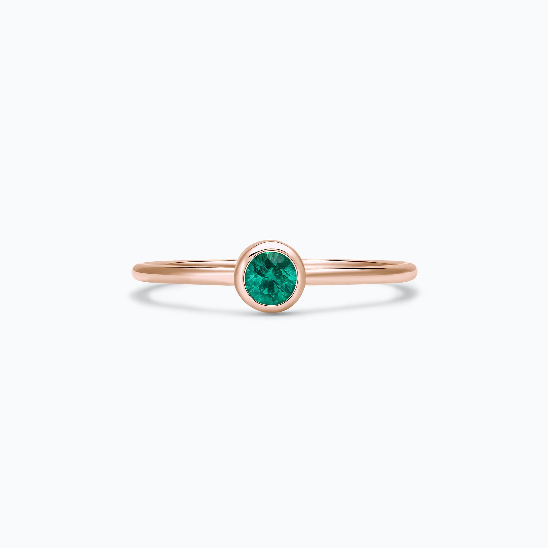 Solitaire Harmony Émeraude 3.5 mm
