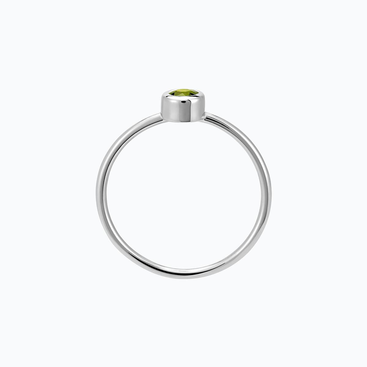 Solitaire Harmony Péridot 3.5 mm