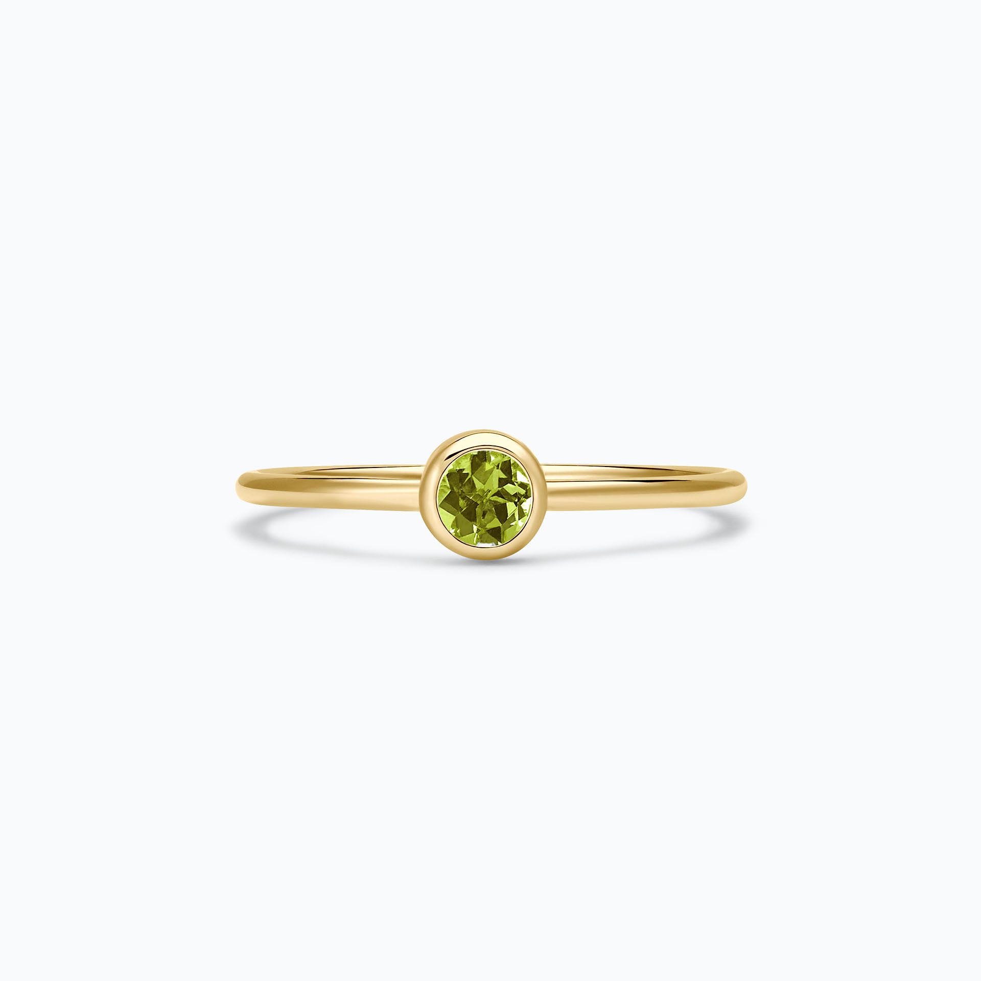 Solitaire Harmony Péridot 3.5 mm