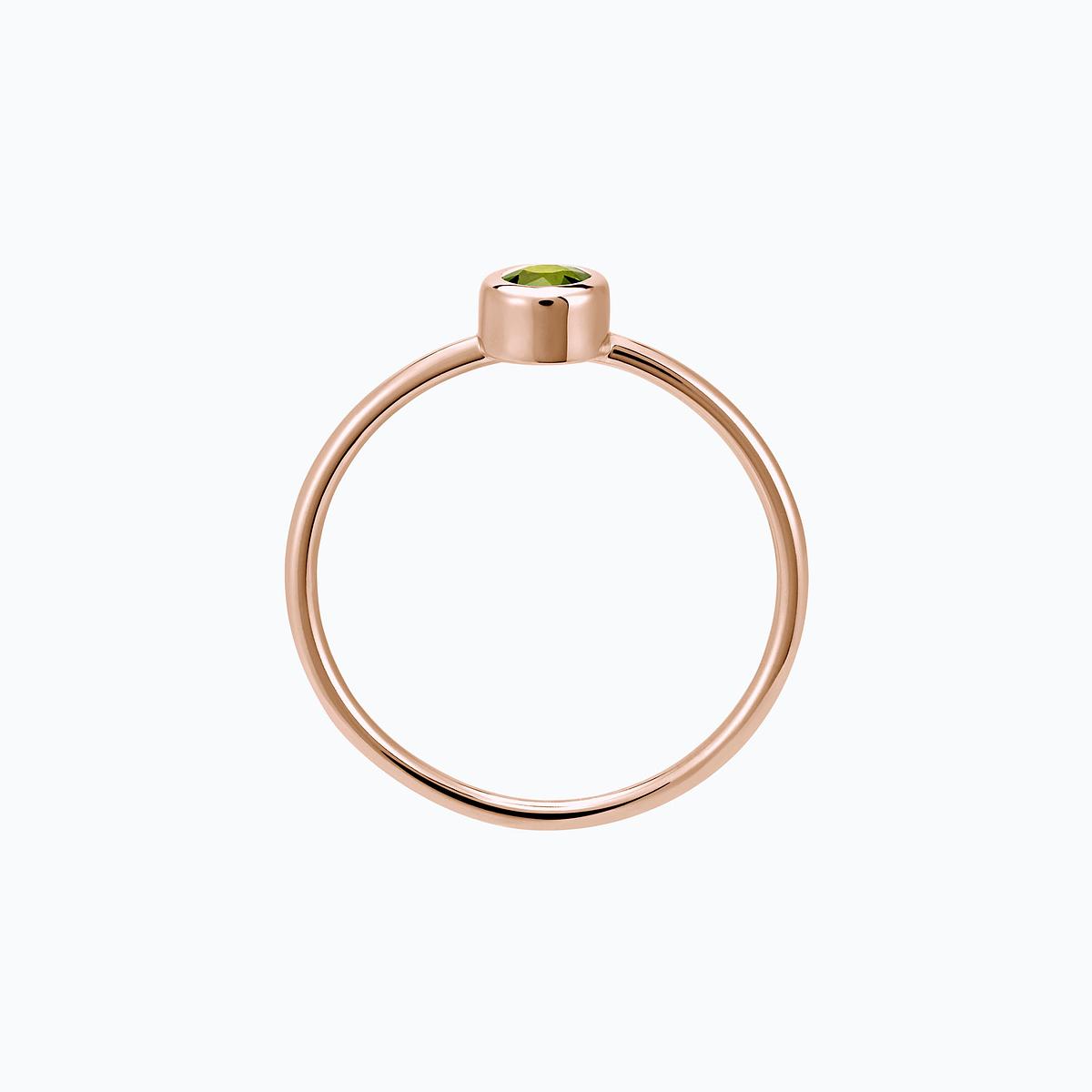 Solitaire Harmony Péridot 3.5 mm