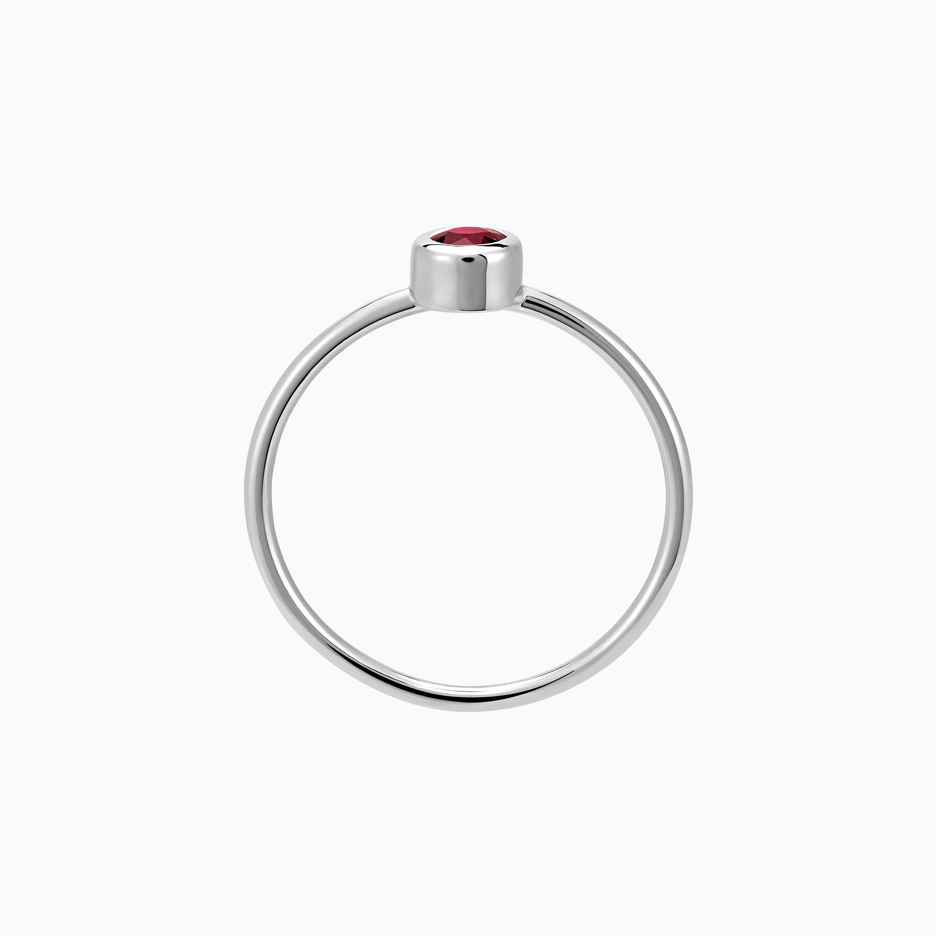 Solitaire Harmony Rubis 3.5 mm