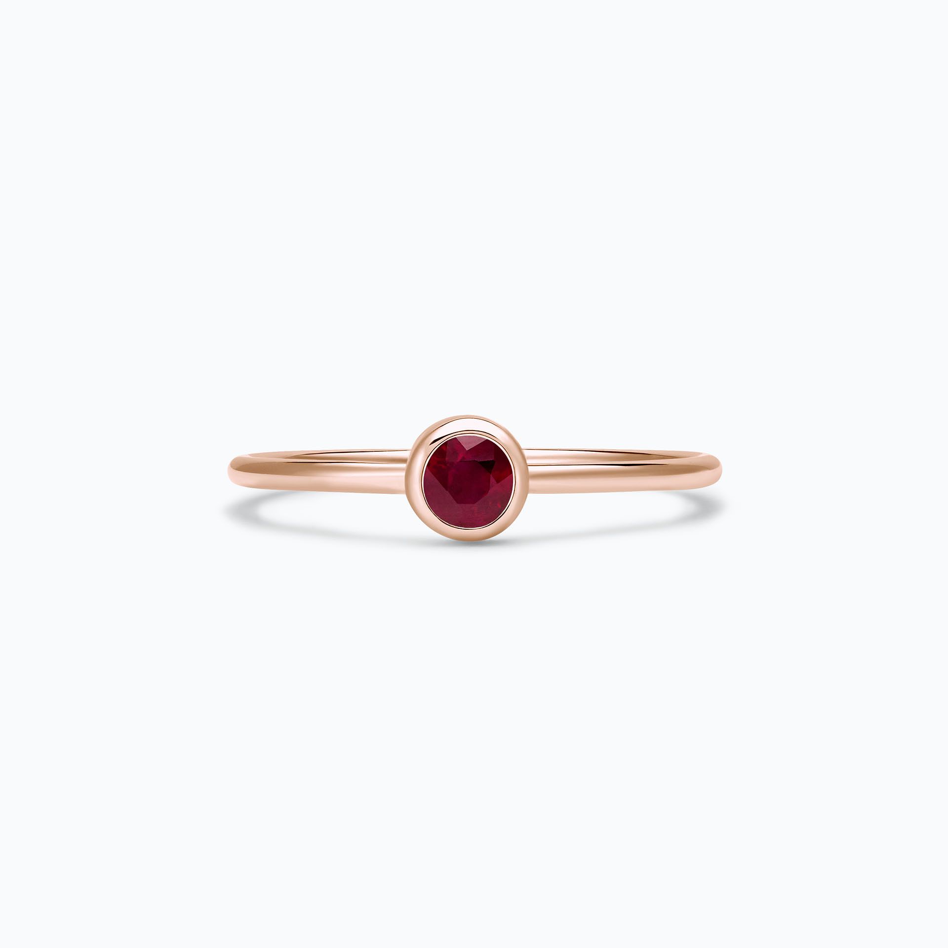 Solitaire Harmony Rubis 3.5 mm