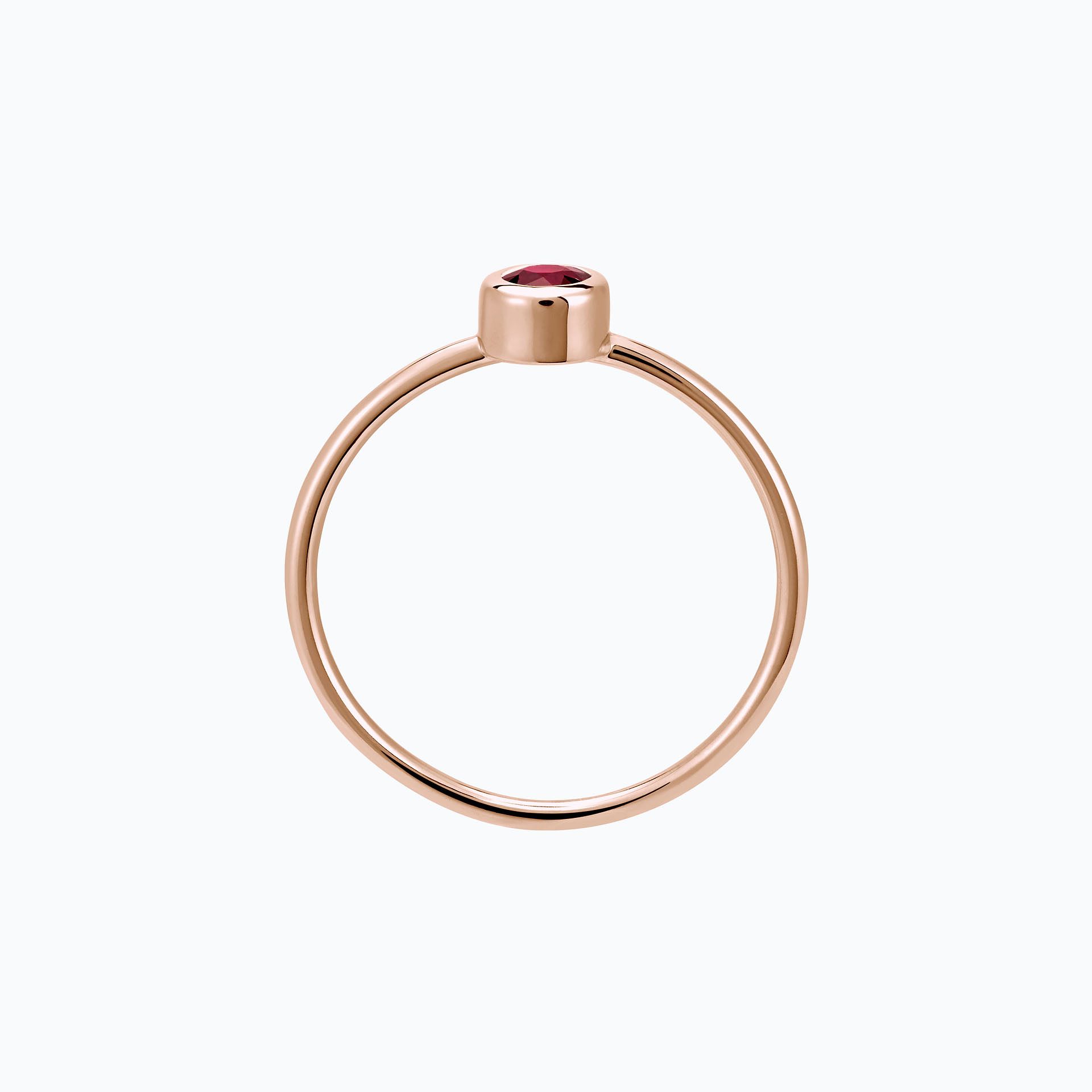 Solitaire Harmony Rubis 3.5 mm