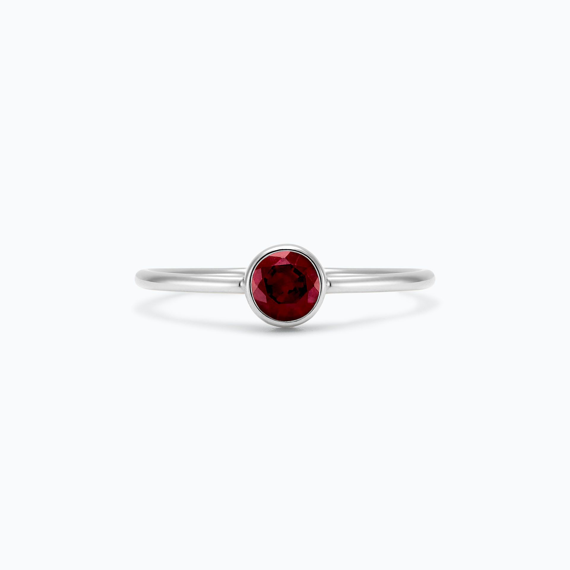 Solitaire Harmony Rubis 4.5 mm