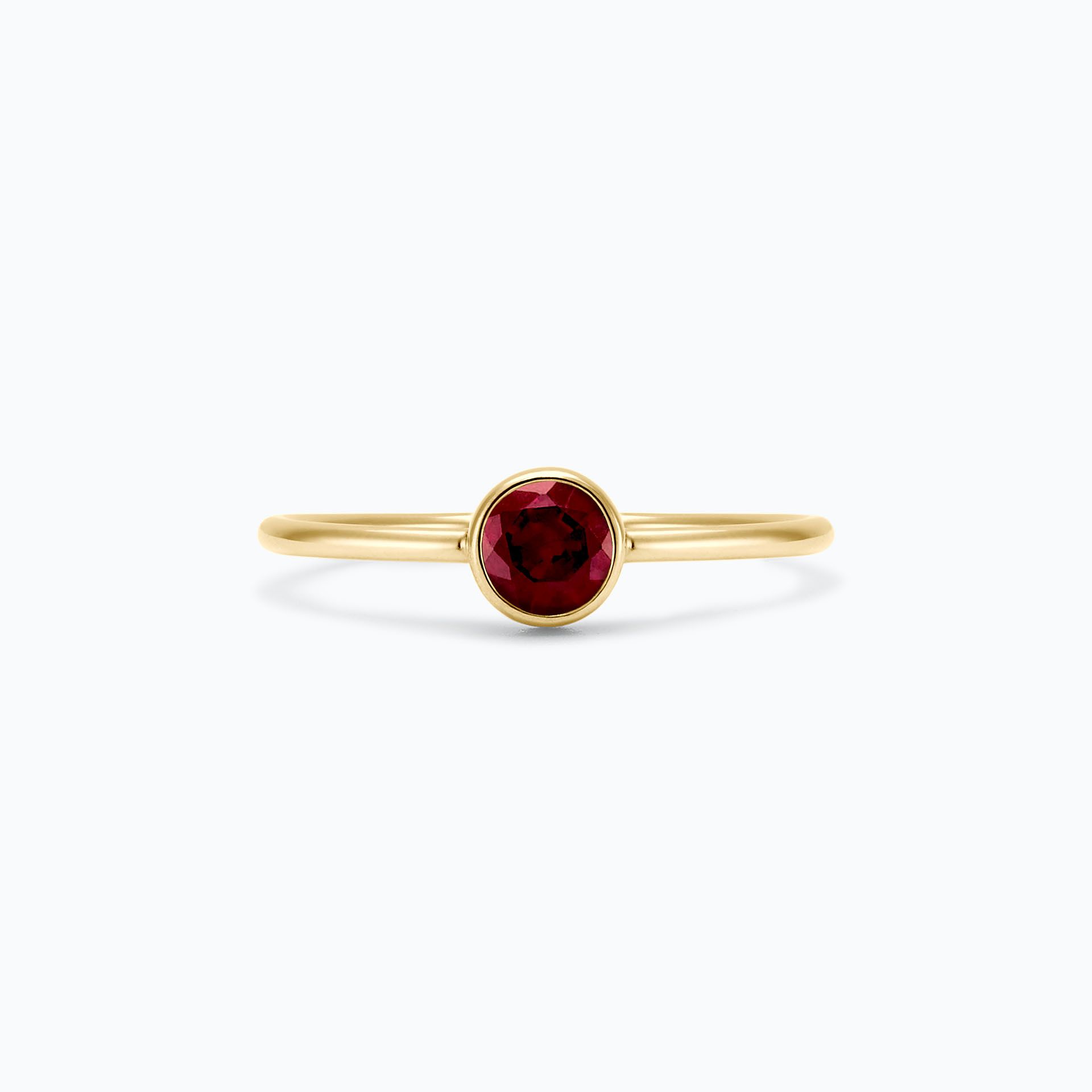 Solitaire Harmony Rubis 4.5 mm