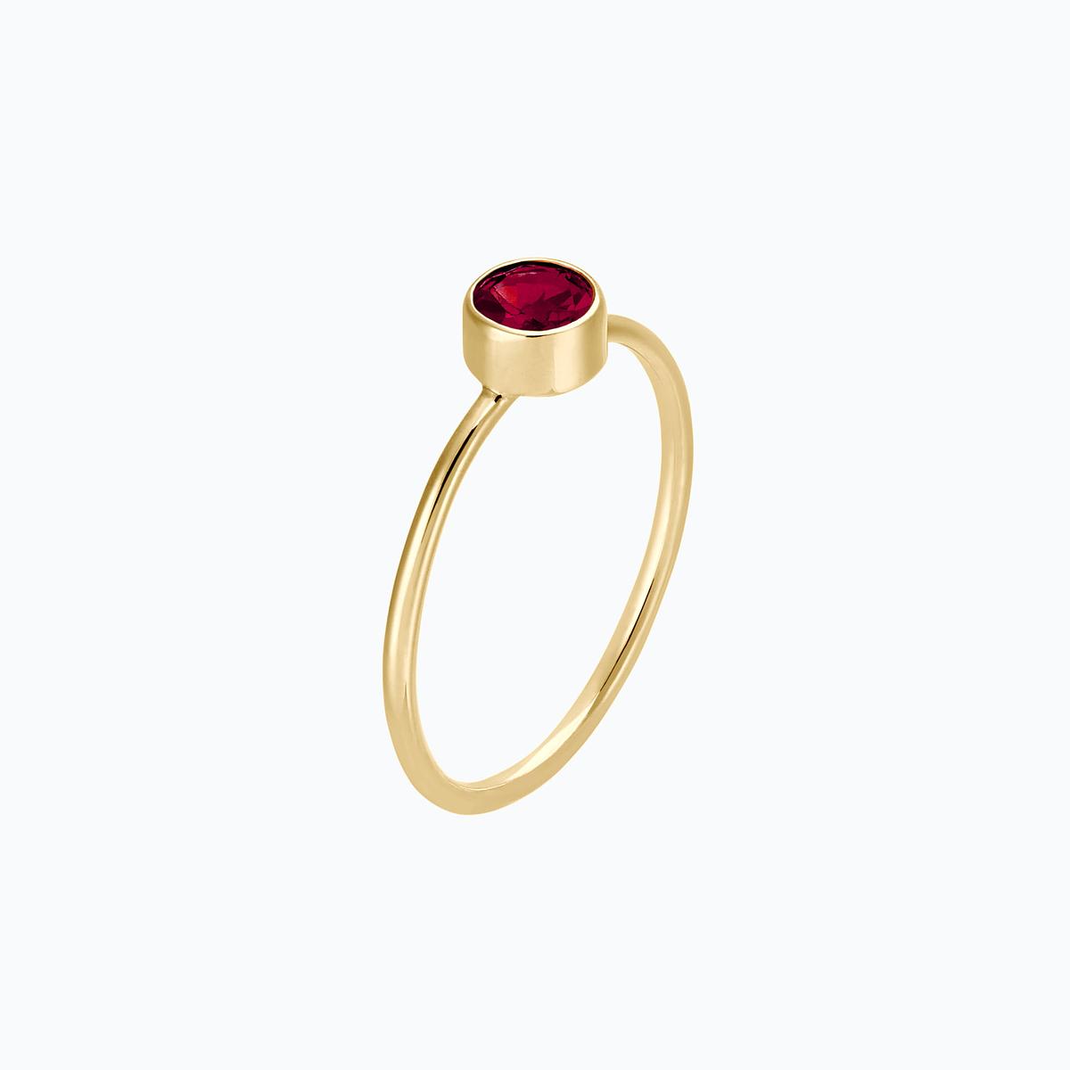 Solitaire Harmony Rubis 4.5 mm