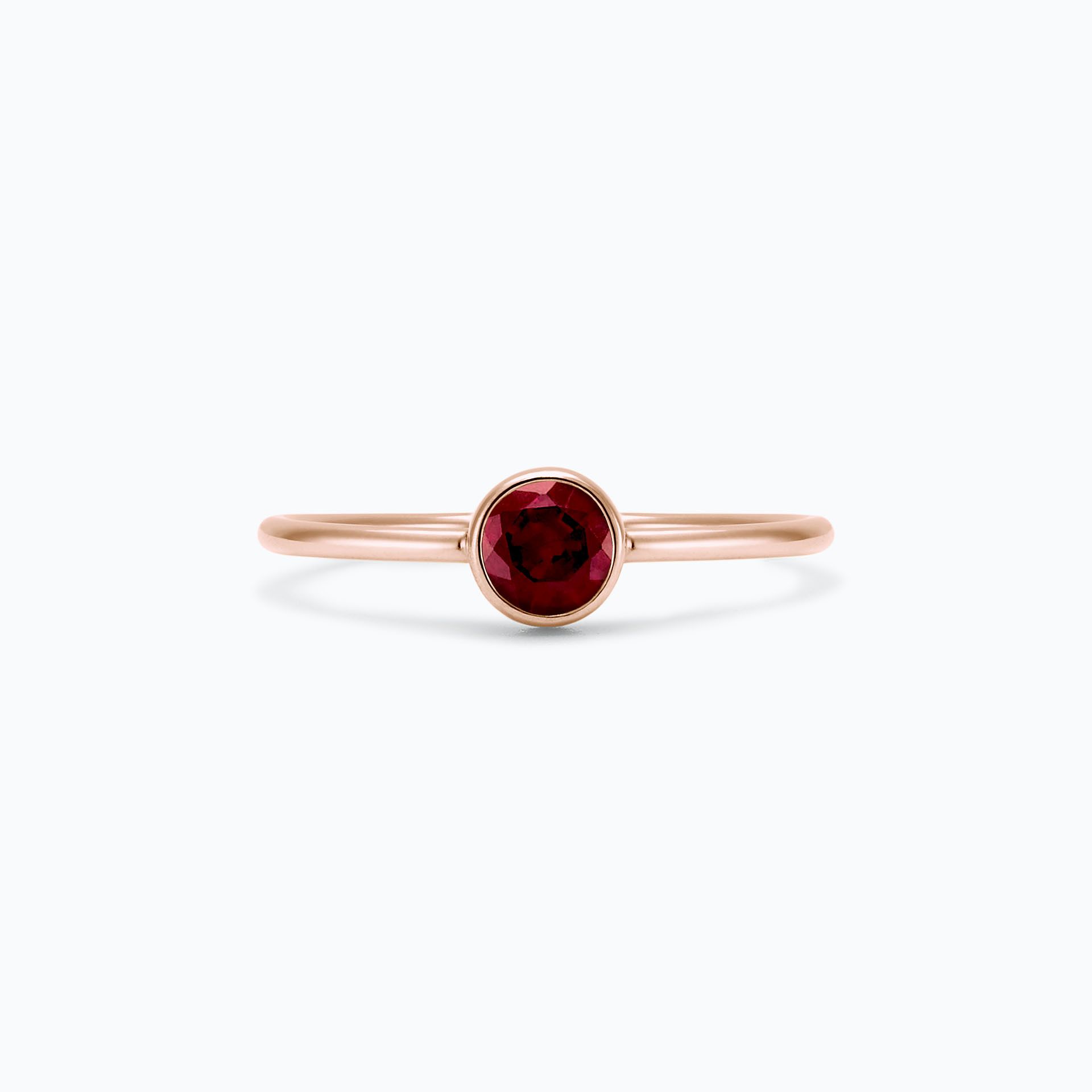 Solitaire Harmony Rubis 4.5 mm