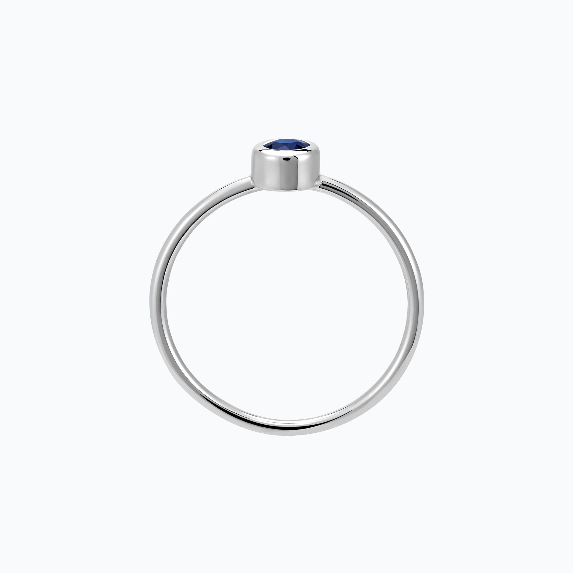 Solitaire Harmony Saphir 3.5 mm