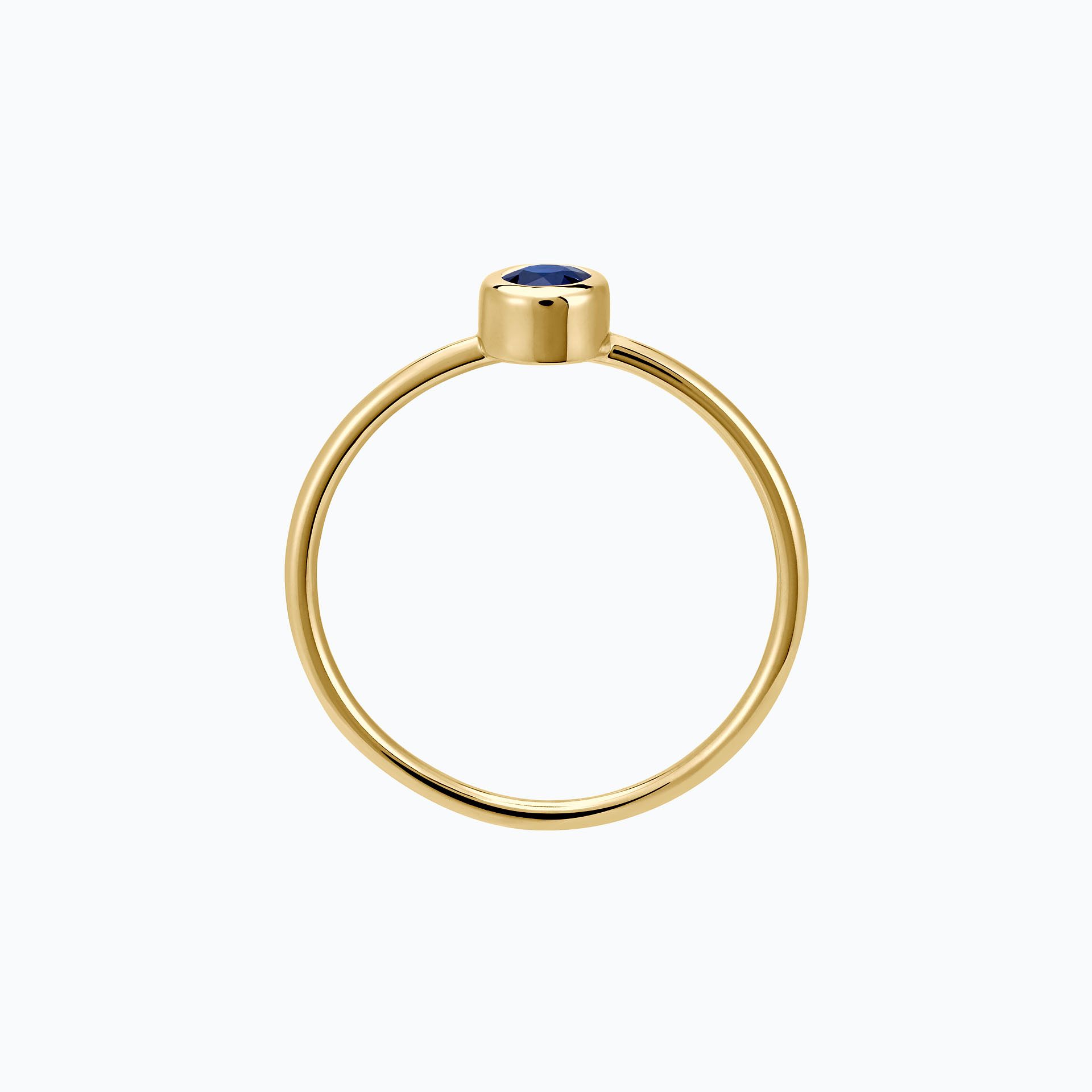 Solitaire Harmony Saphir 3.5 mm