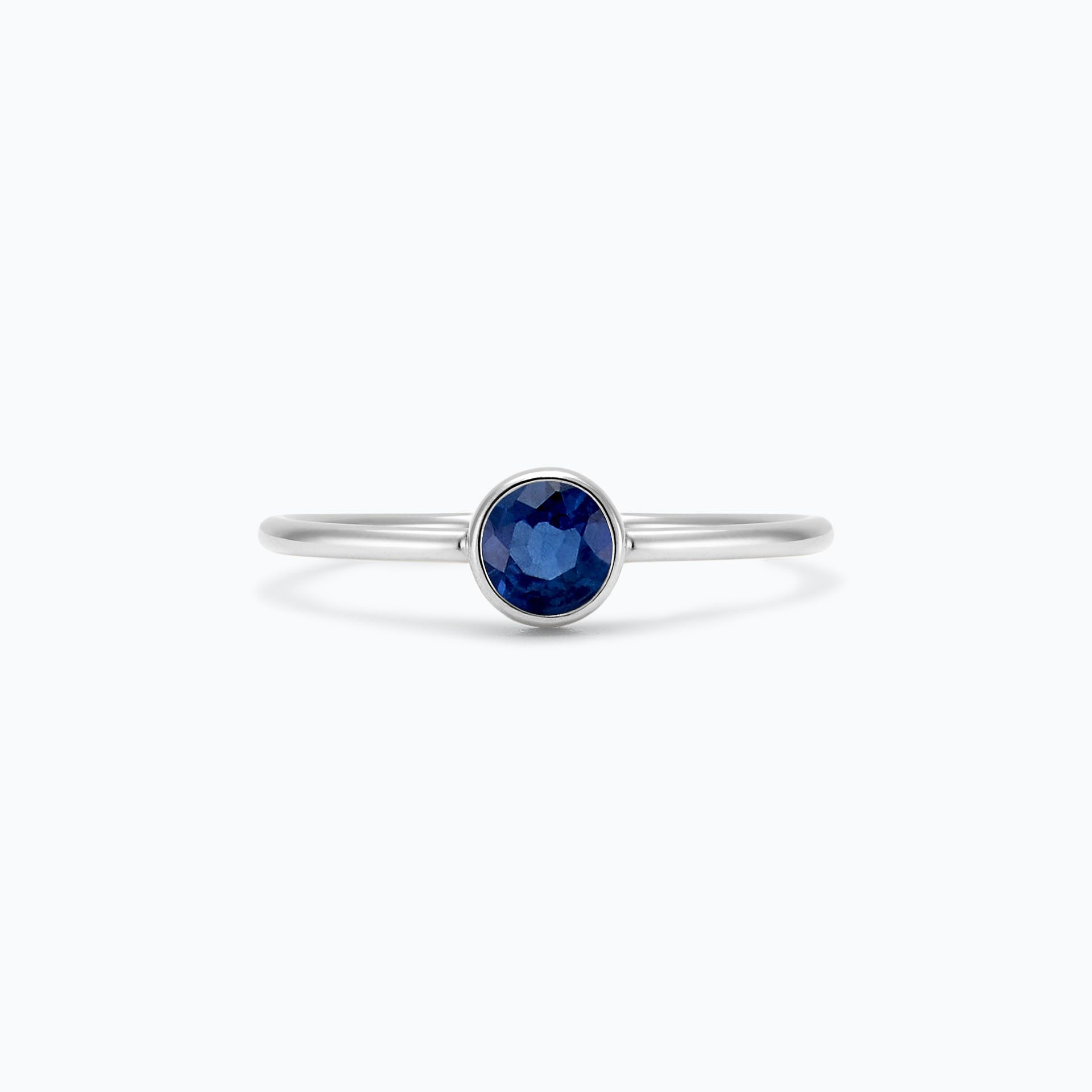 Solitaire Harmony Saphir 4.5 mm