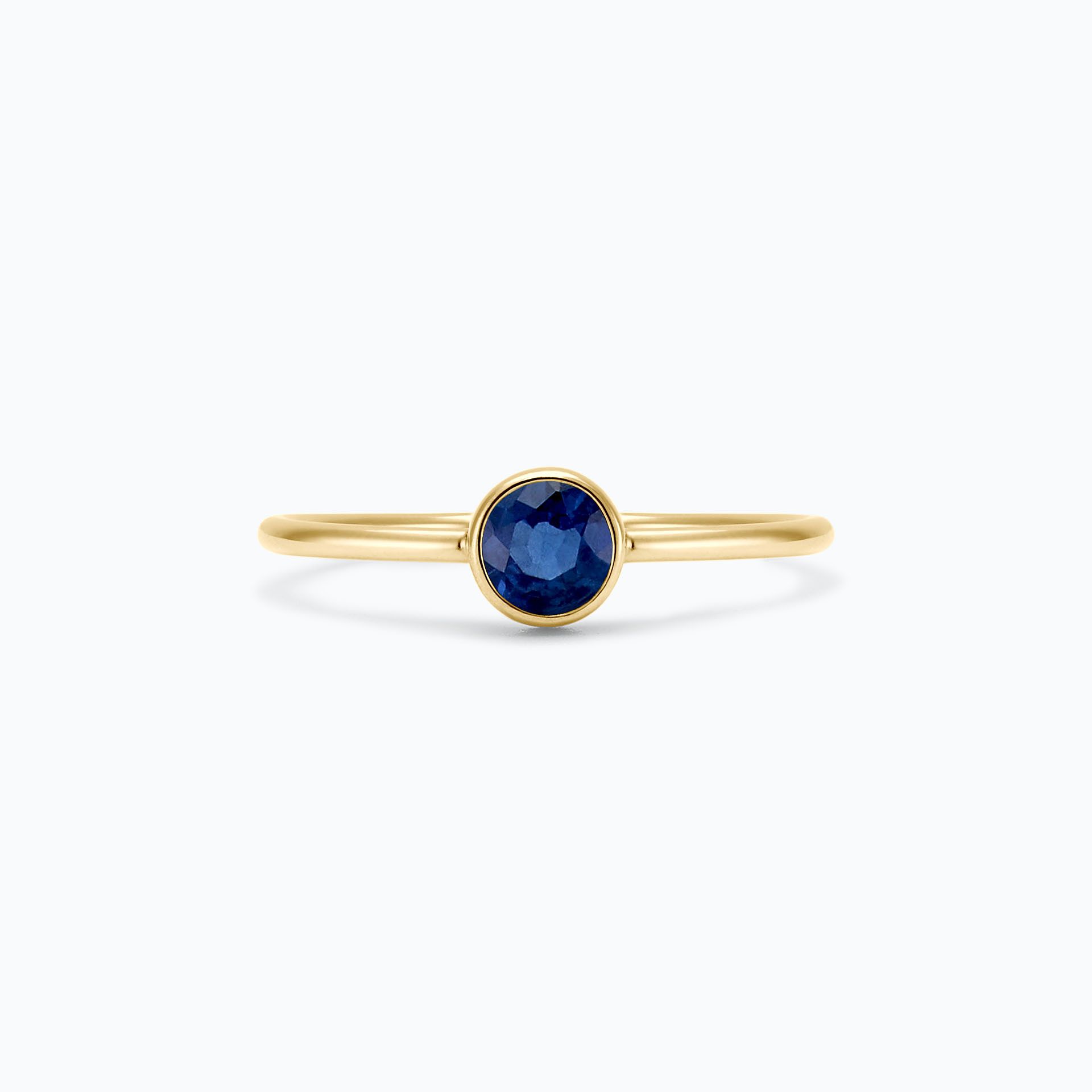 Solitaire Harmony Saphir 4.5 mm
