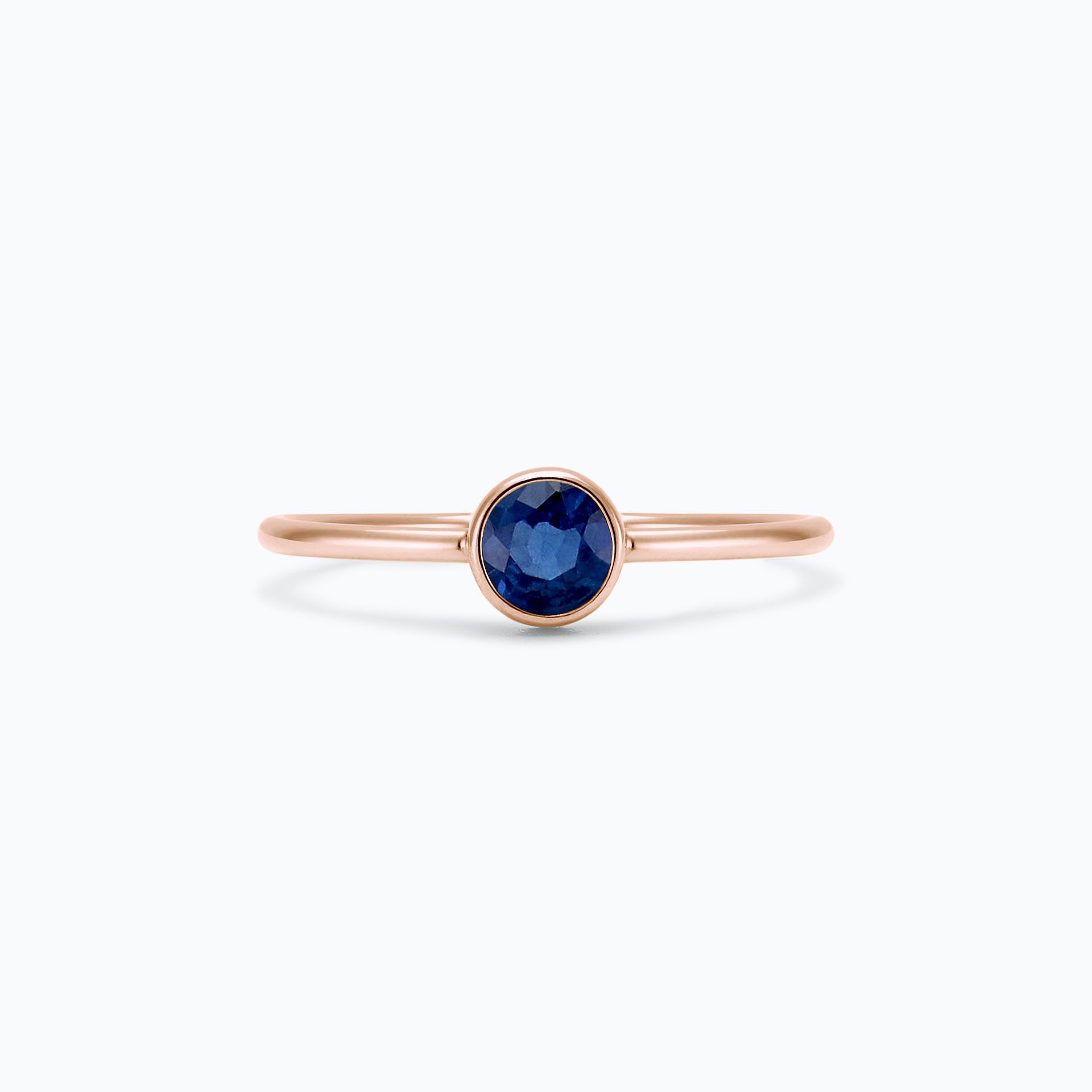 Solitaire Harmony Saphir 4.5 mm
