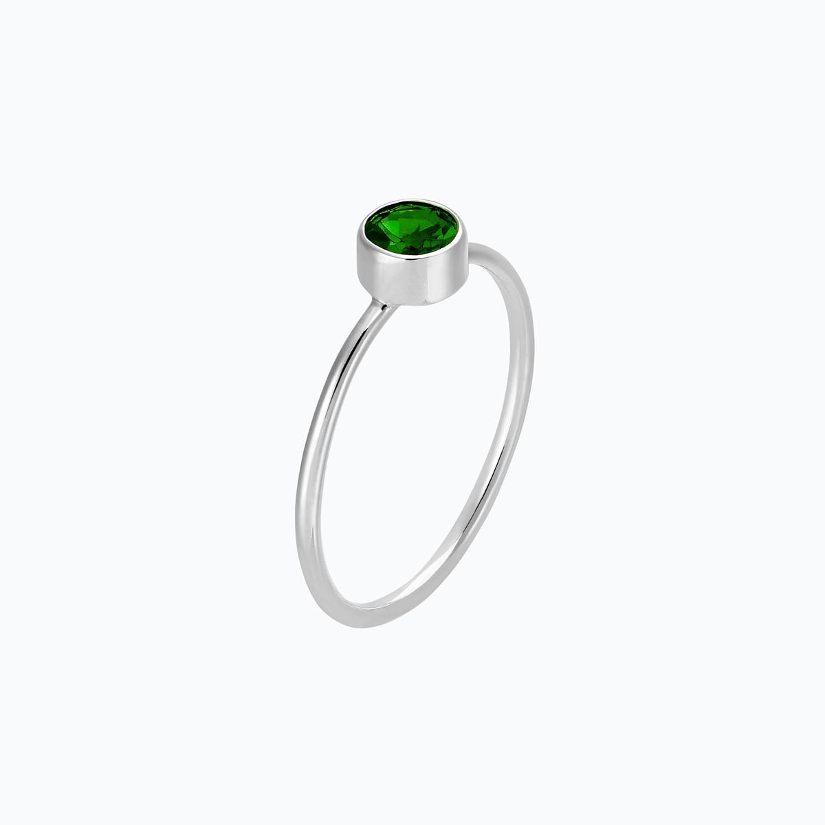 Solitaire Harmony Tsavorite 4.5 mm