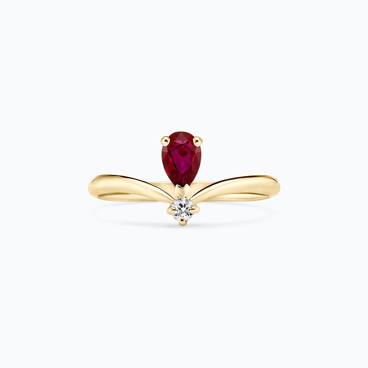Solitaire Isadora Rubis