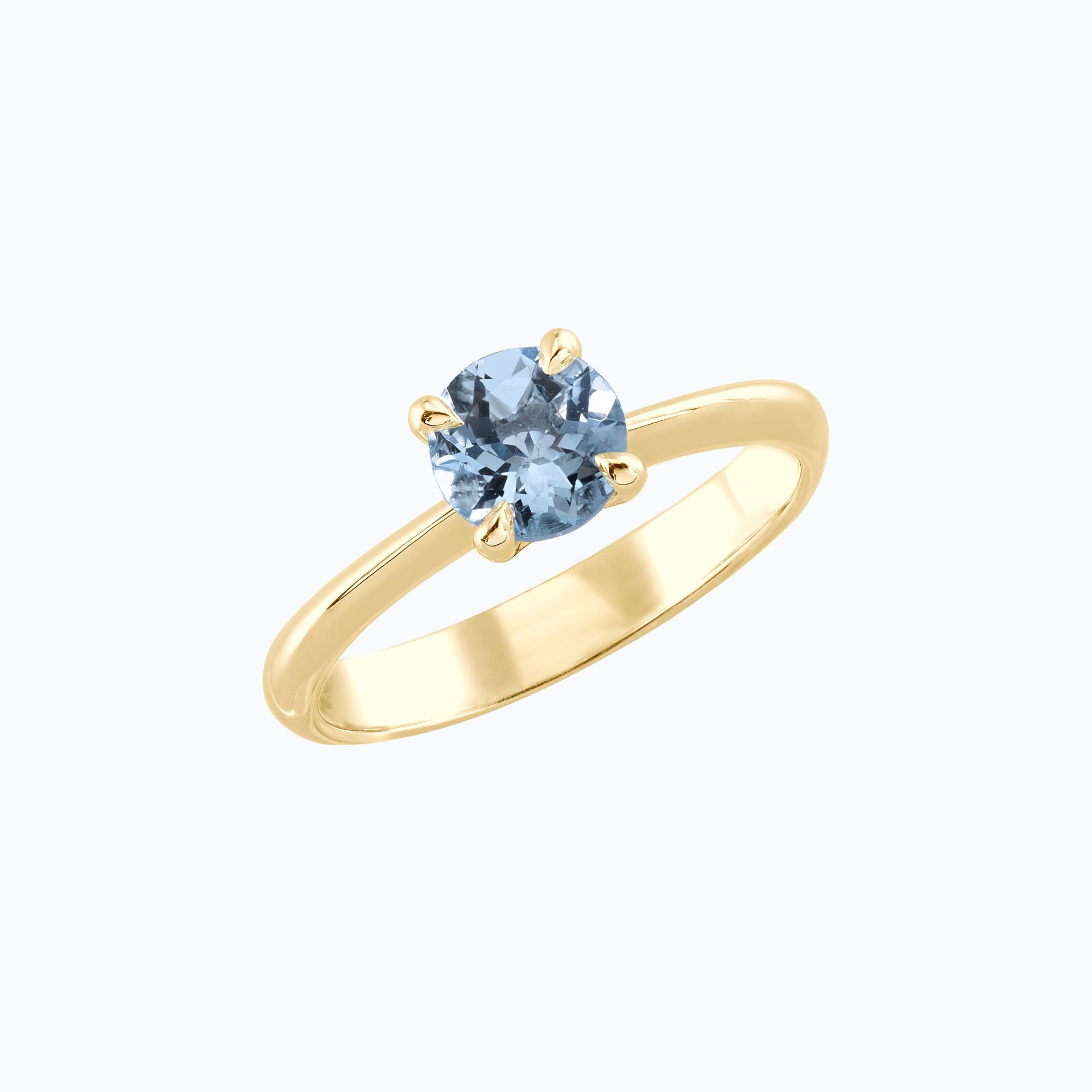 Solitaire Jara Aigue-marine