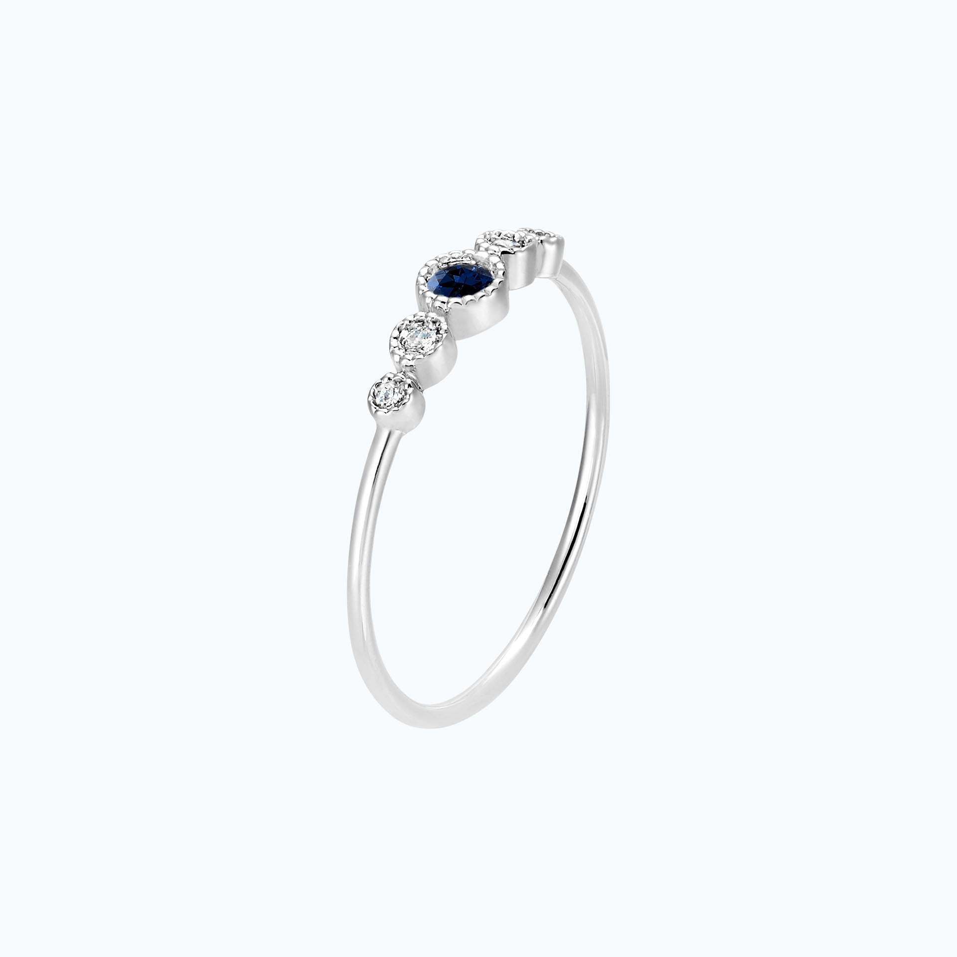 Solitaire Léa Millegrain Saphir