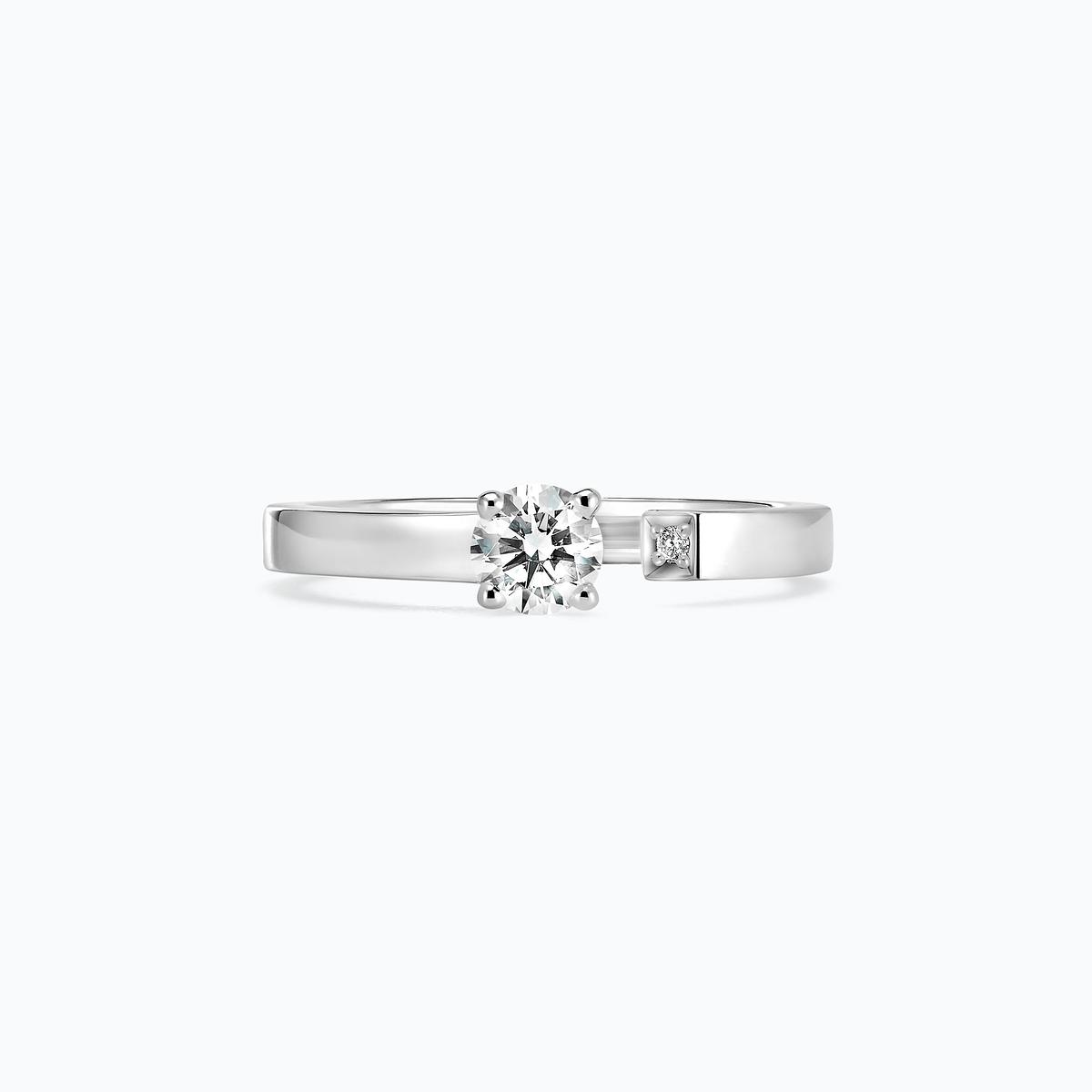 Solitaire Syracuse Diamant de Synthèse
