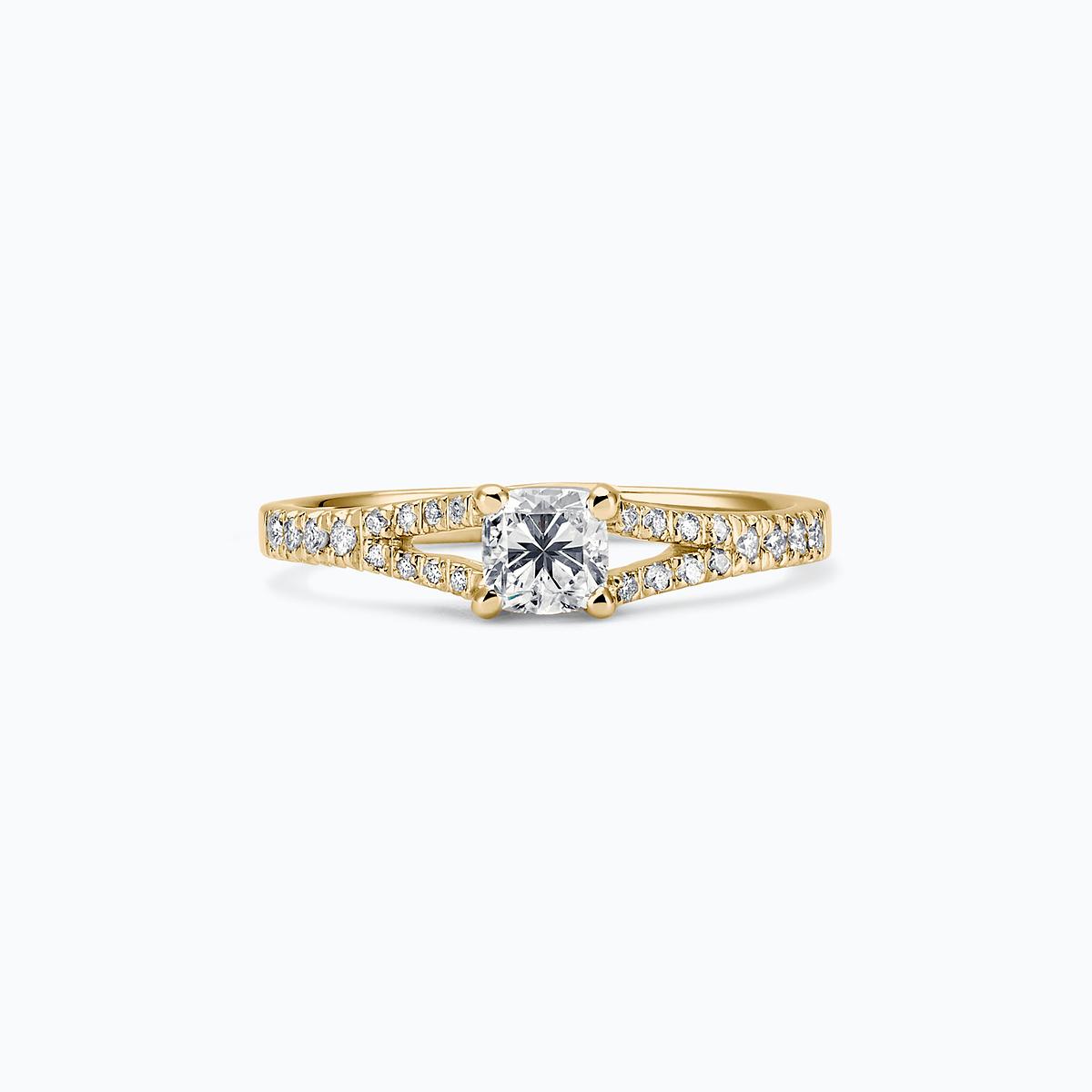 Solitaire Pavé Iris