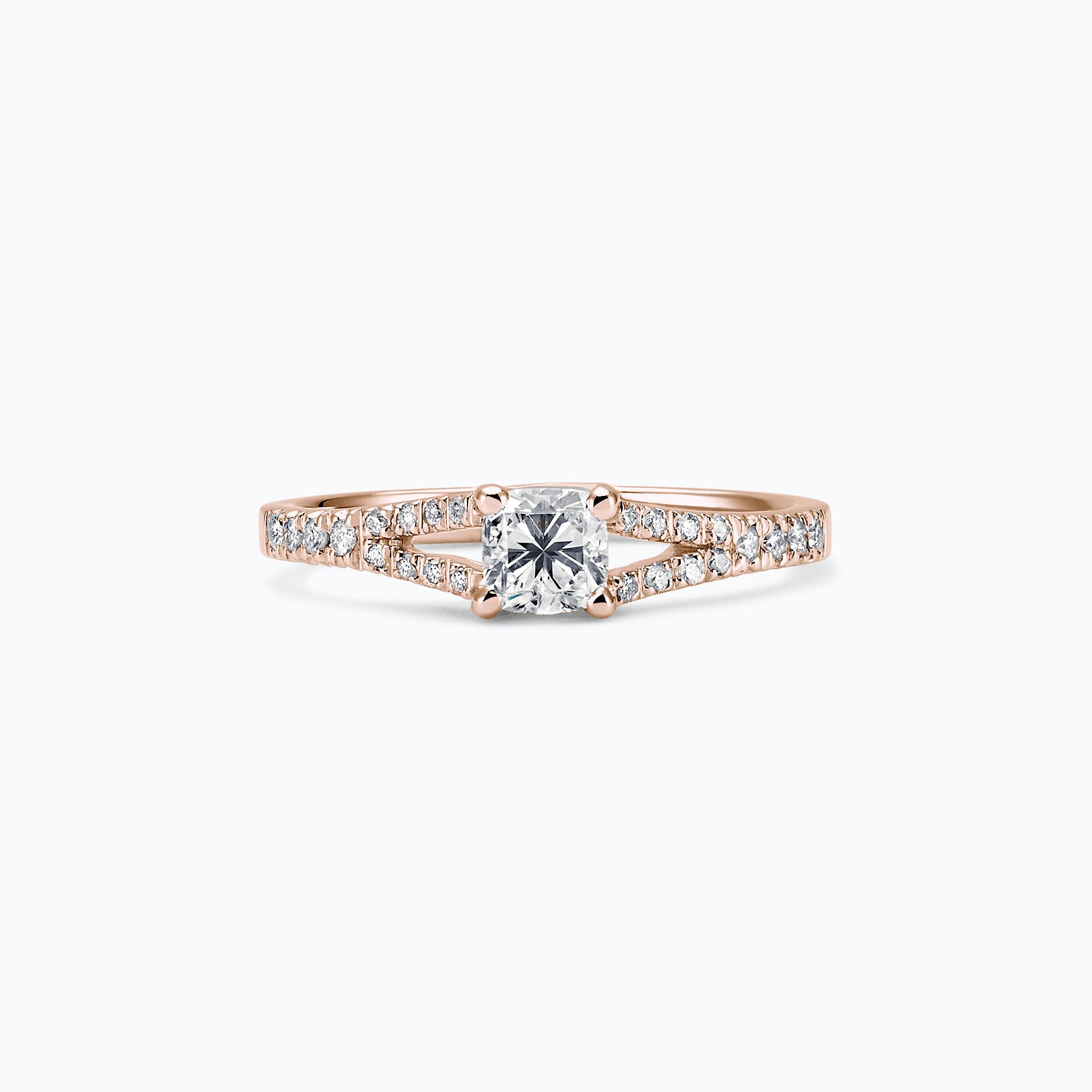 Solitaire Pavé Iris