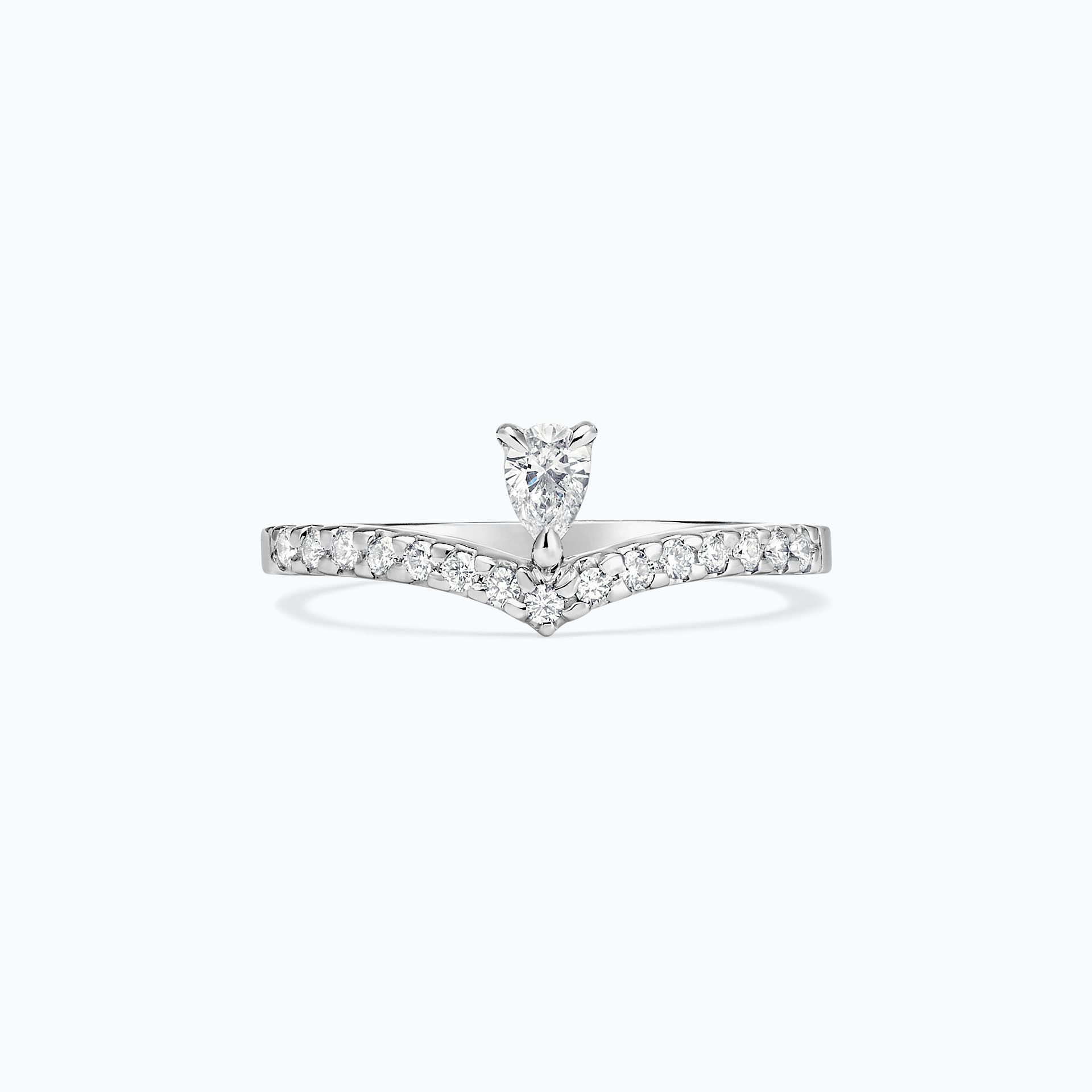 Solitaire Pavé Isla Del Luna 0.15 carat