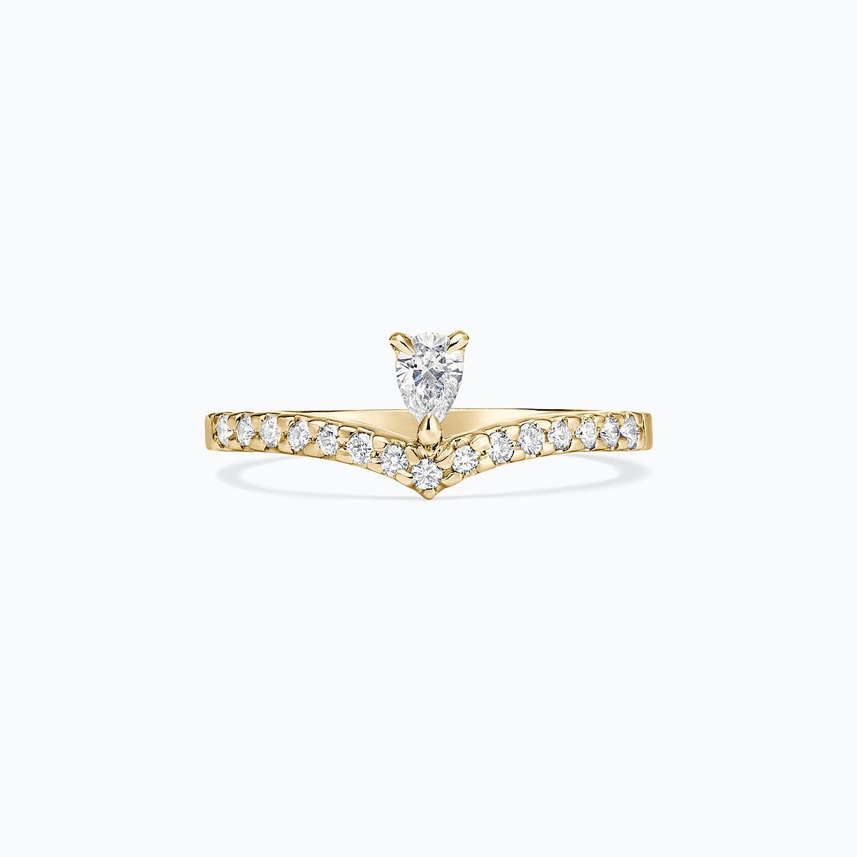 Solitaire Pavé Isla Del Luna 0.15 carat