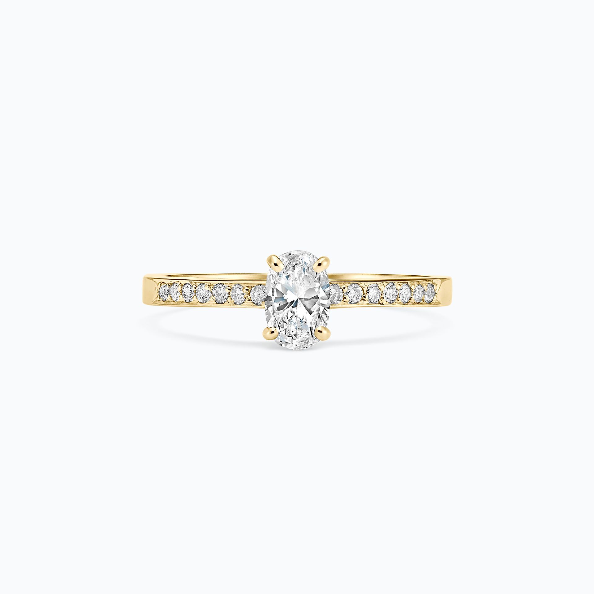 Solitaire Pavé Julia