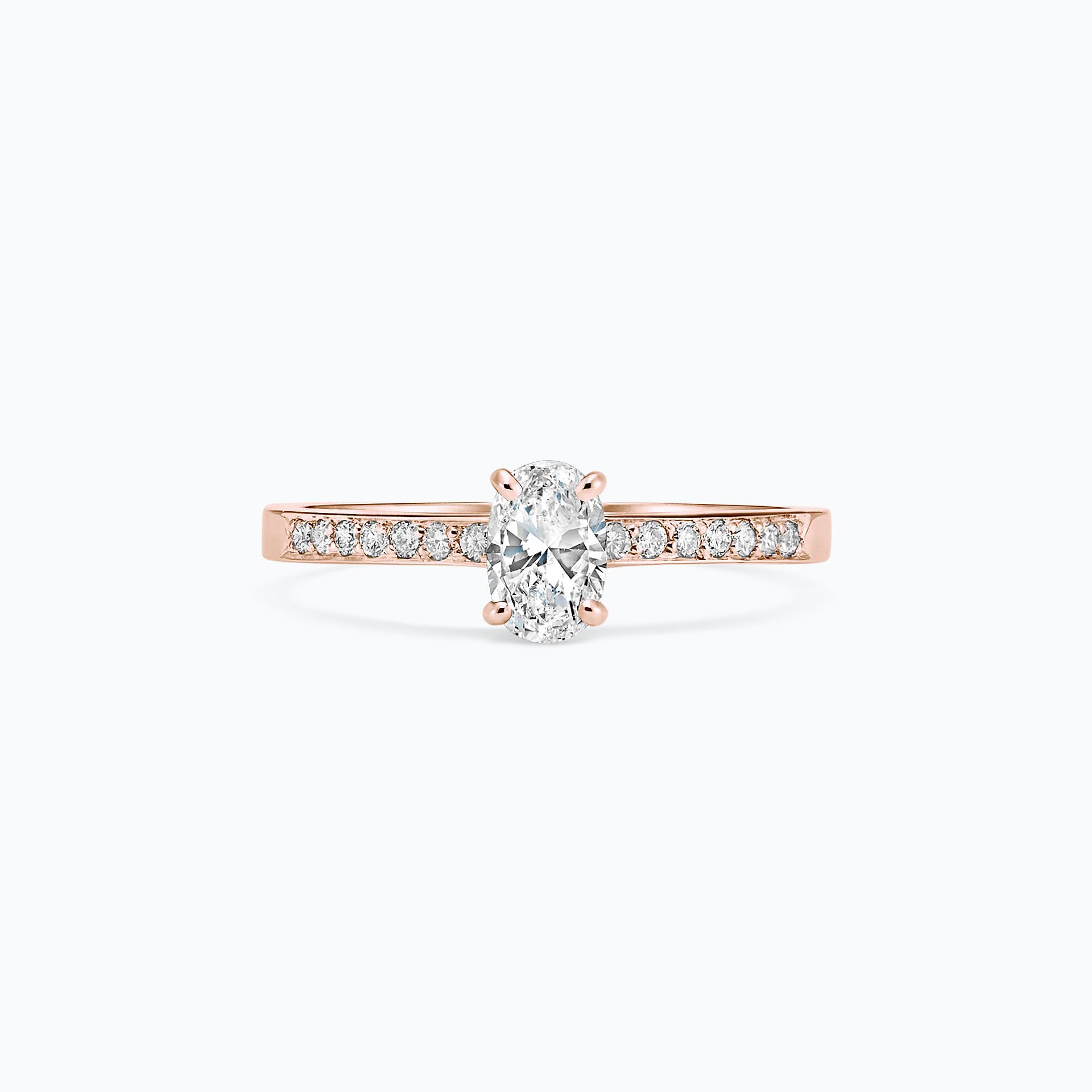 Solitaire Pavé Julia