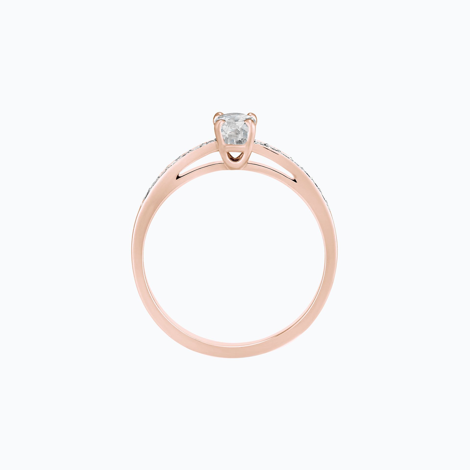 Solitaire Pavé Julia