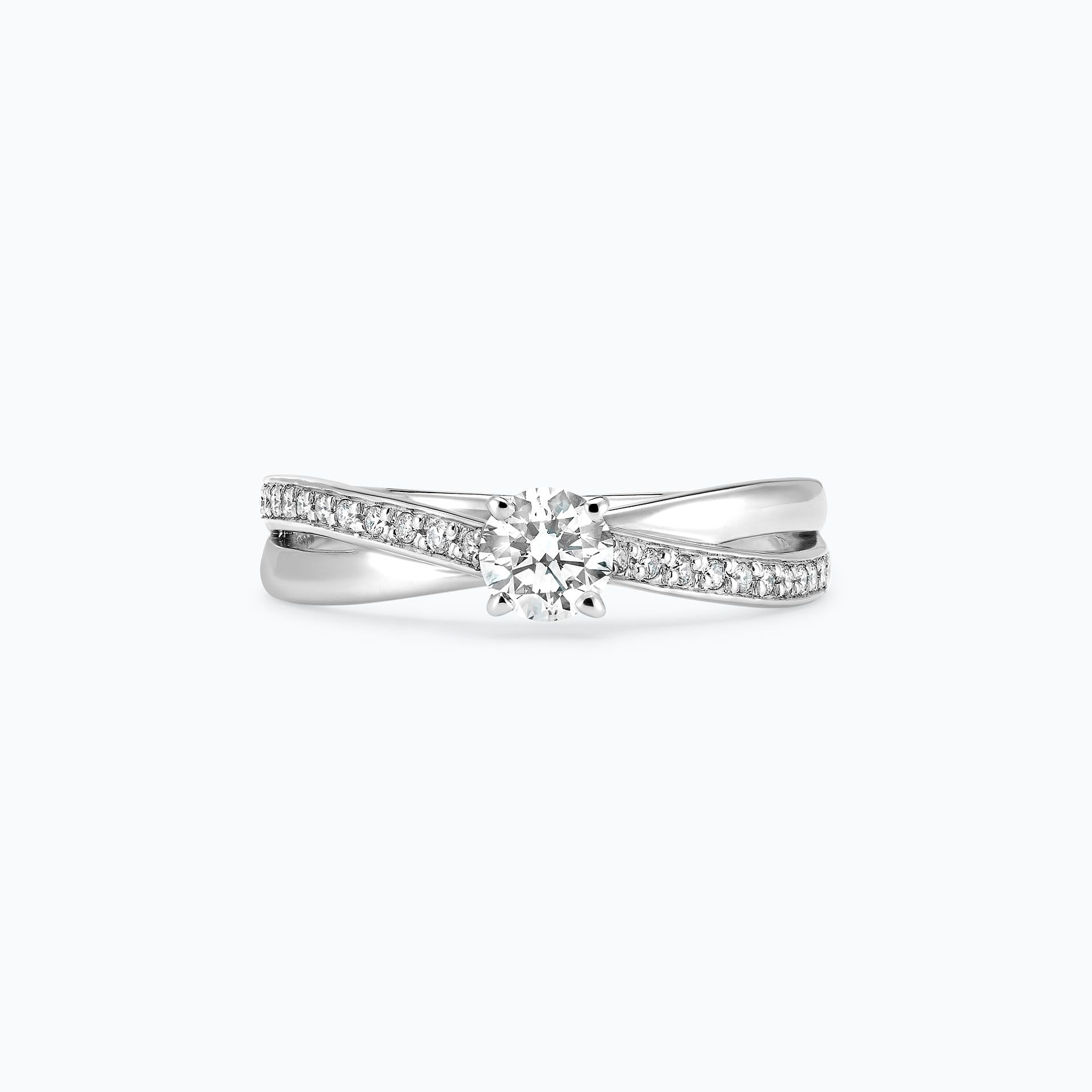 Solitaire Pavé Kokoro